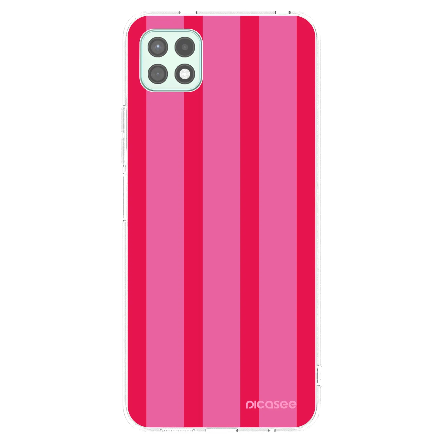 Picasee silikonowe przeźroczyste etui na Samsung Galaxy A22 A226B 5G - Hot tropic