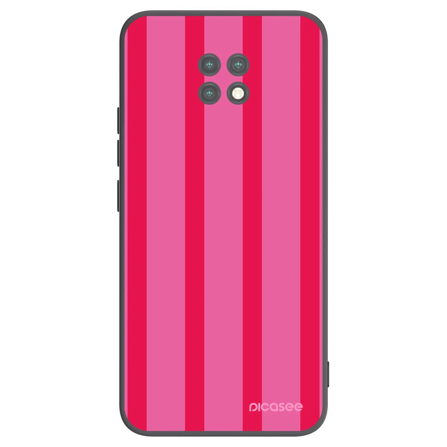 Picasee silikonowe czarne etui na Xiaomi Redmi Note 9T - Hot tropic