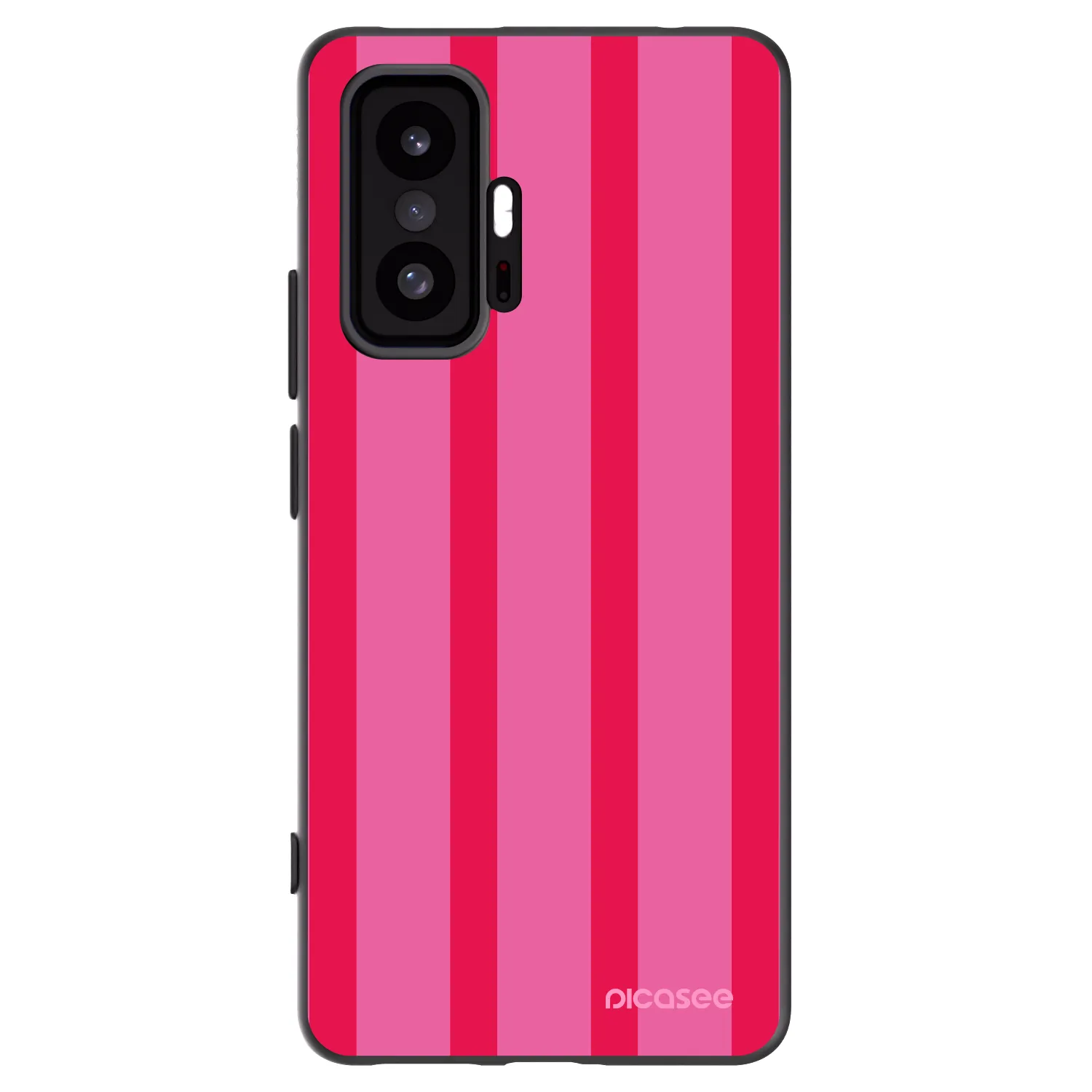 Picasee silikonowe czarne etui na Xiaomi 11T Pro - Hot tropic
