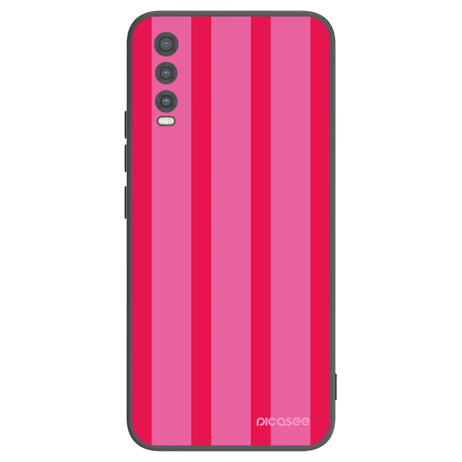 Picasee silikonowe czarne etui na Vivo Y20s - Hot tropic