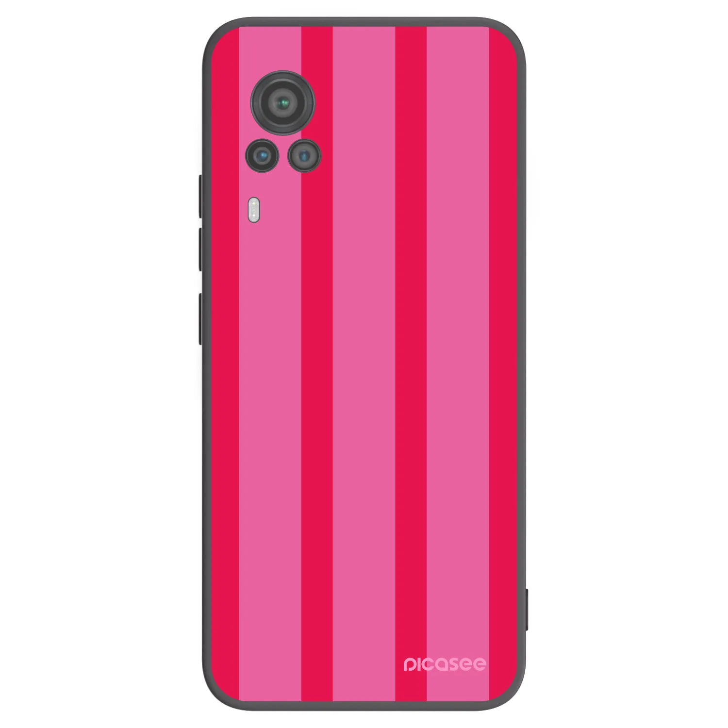 Picasee silikonowe czarne etui na Vivo X60 Pro 5G - Hot tropic