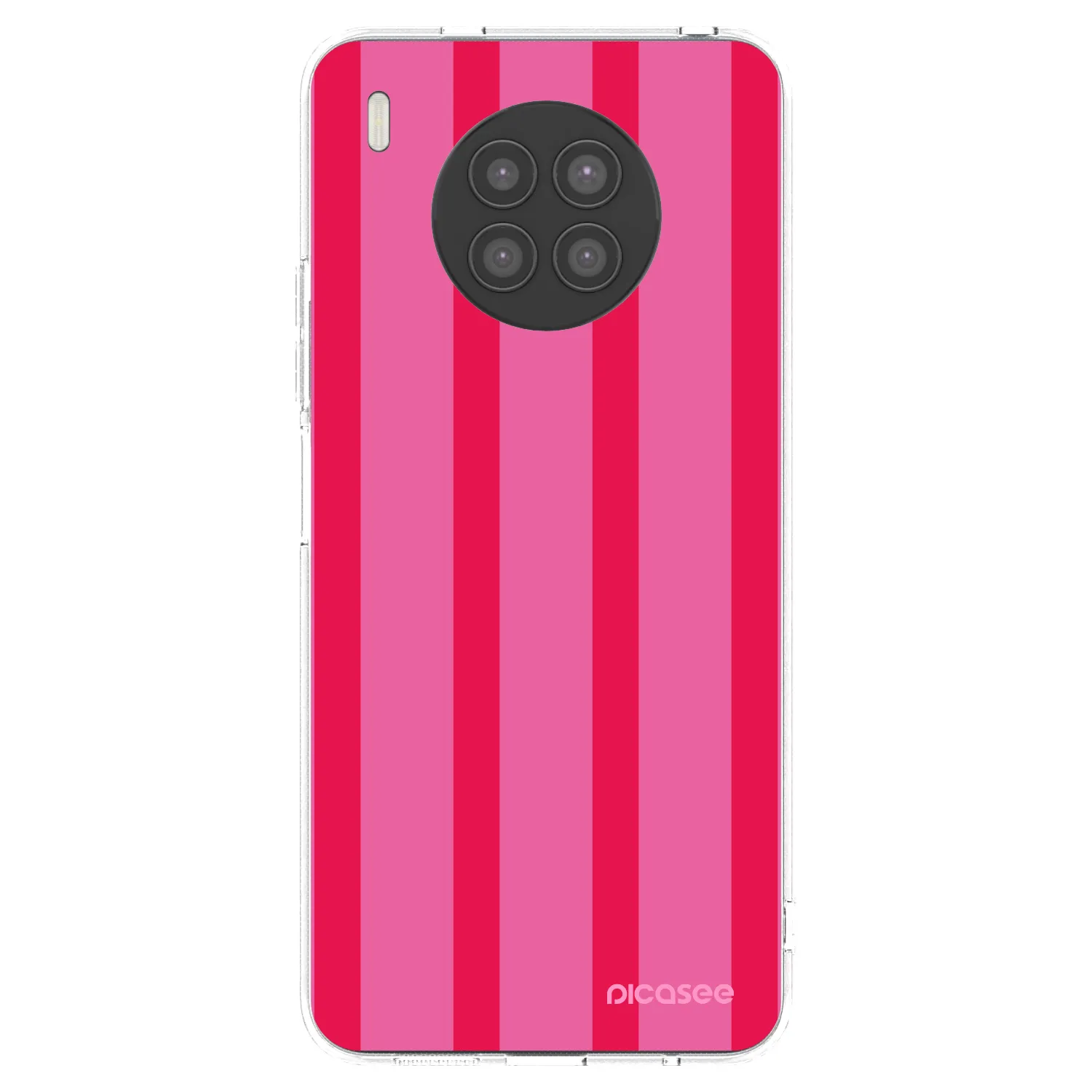 Picasee silikonowe przeźroczyste etui na Huawei Nova 8i - Hot tropic