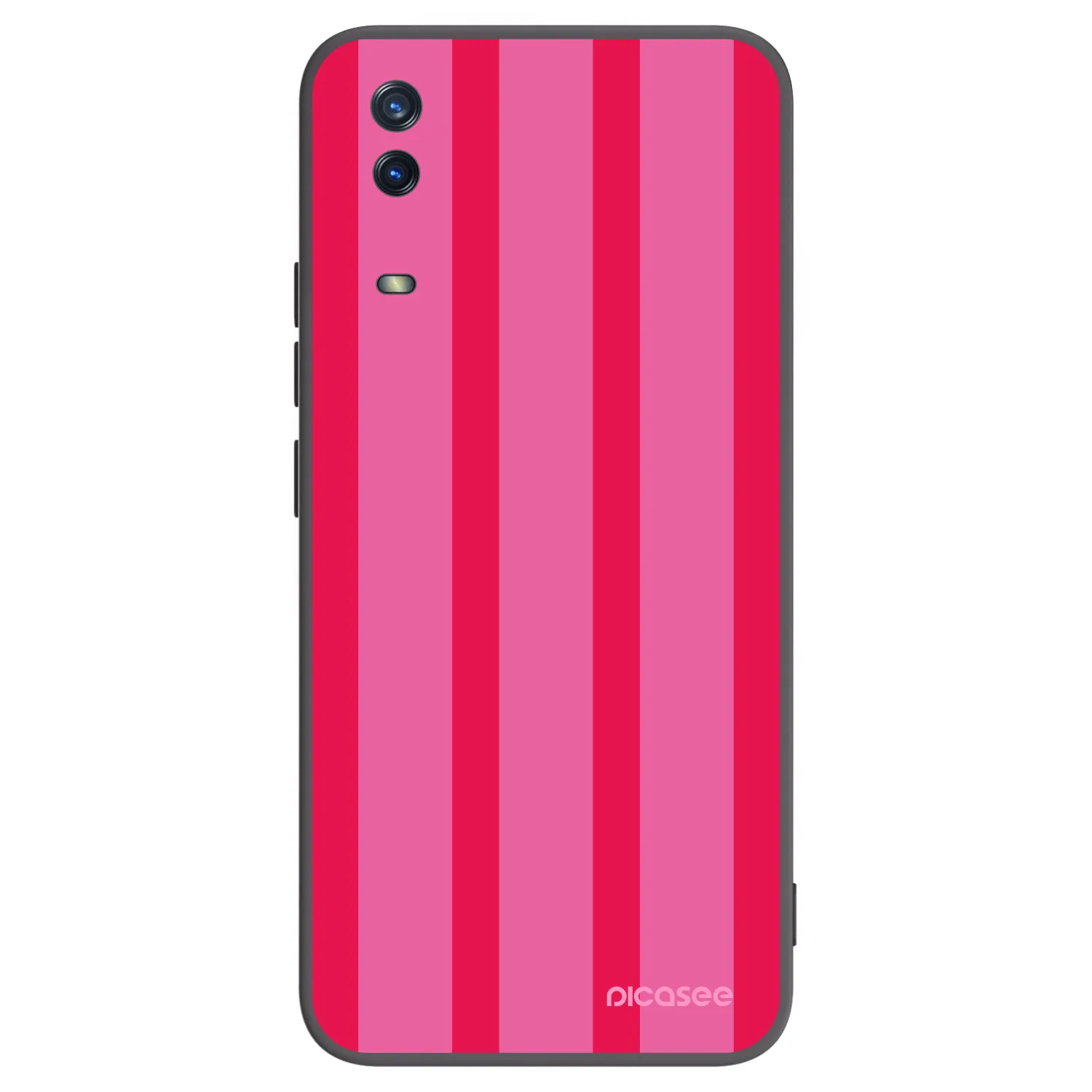 Picasee silikonowe czarne etui na Vivo Y11s - Hot tropic