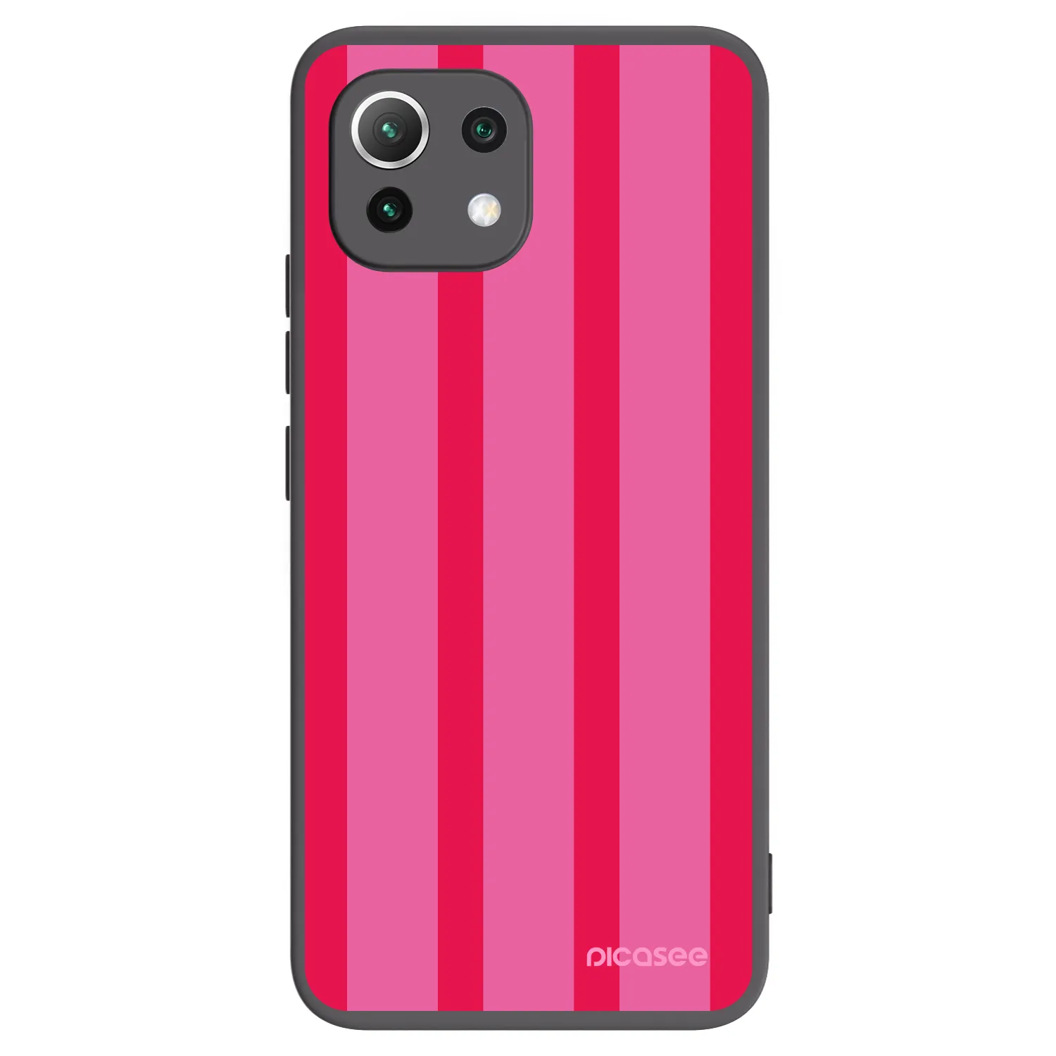 Picasee silikonowe czarne etui na Xiaomi 11 Lite 5G NE - Hot tropic