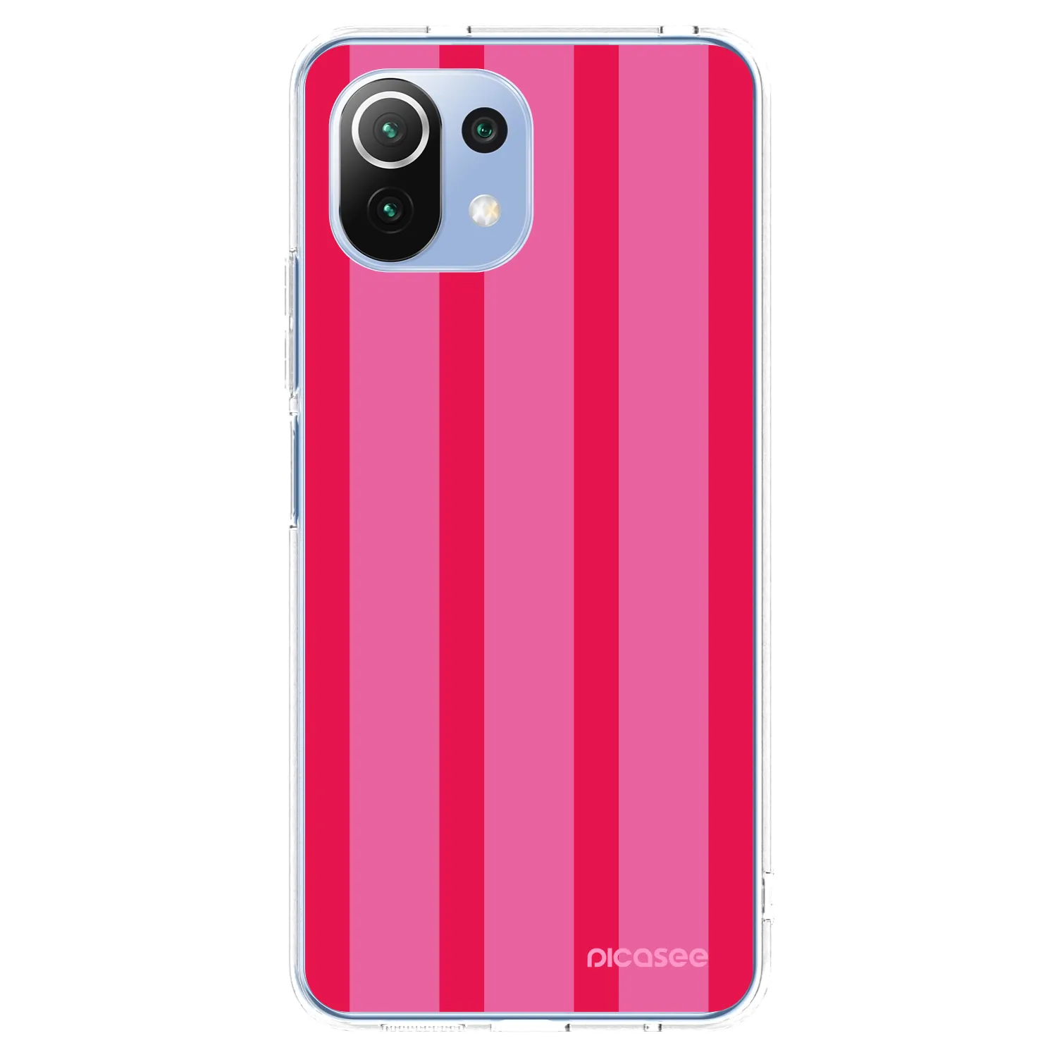 Picasee silikonowe przeźroczyste etui na Xiaomi 11 Lite 5G NE - Hot tropic