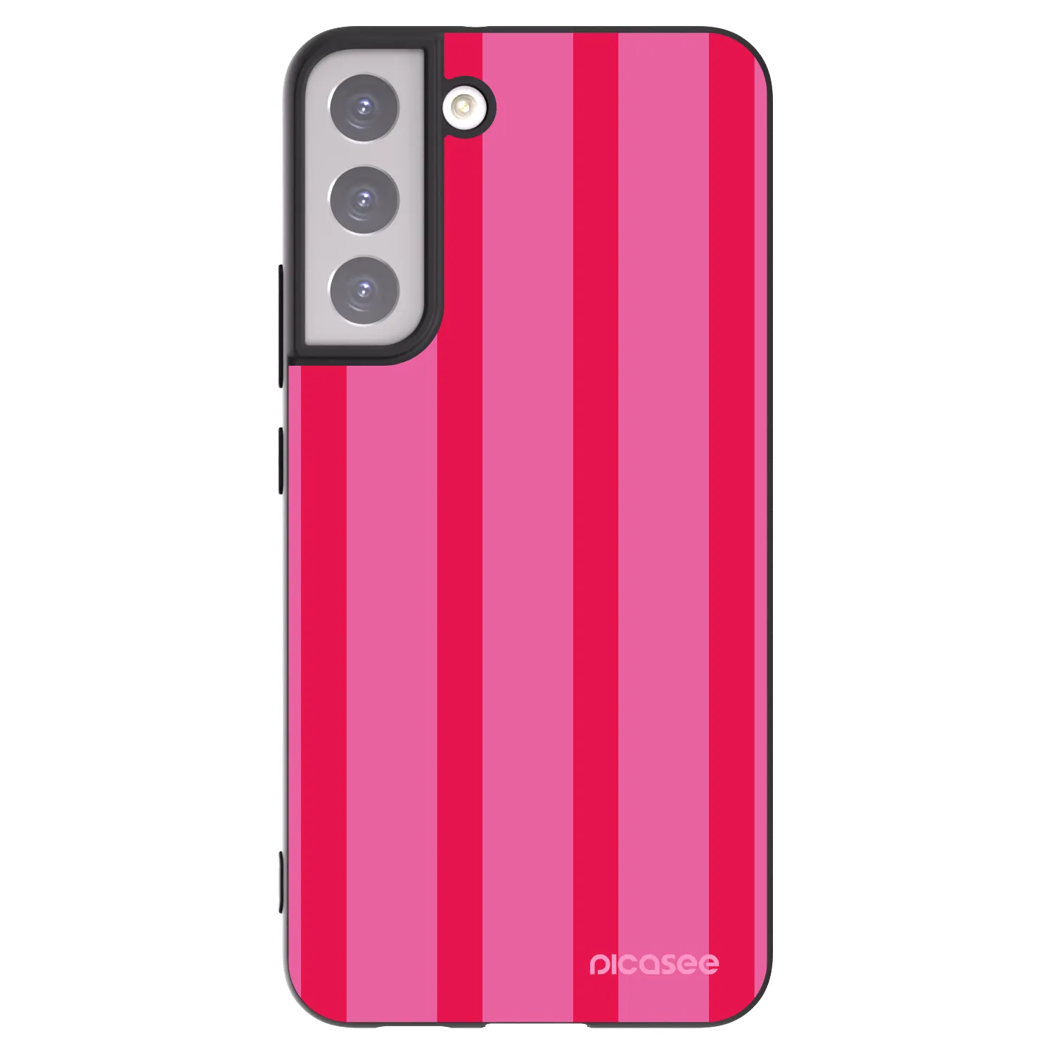Picasee silikonowe czarne etui na Samsung Galaxy S22+ 5G - Hot tropic