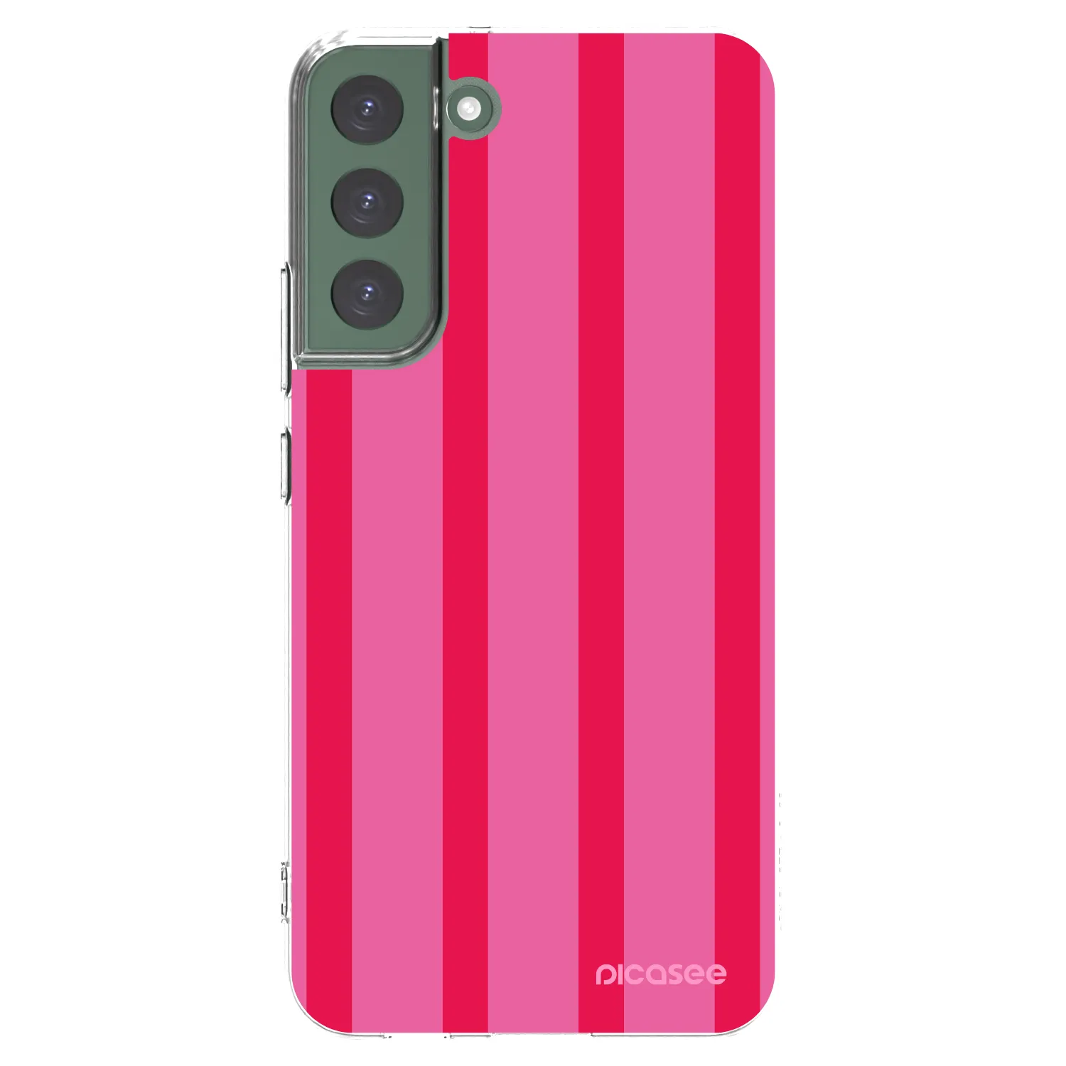 Picasee silikonowe przeźroczyste etui na Samsung Galaxy S22+ 5G - Hot tropic