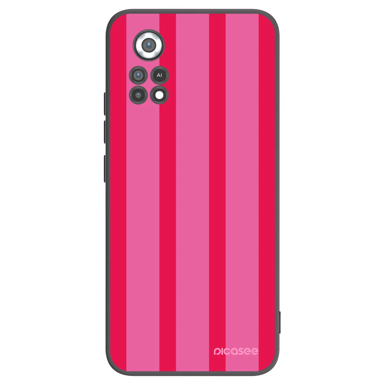 Picasee silikonowe czarne etui na Xiaomi Poco X4 Pro 5G - Hot tropic