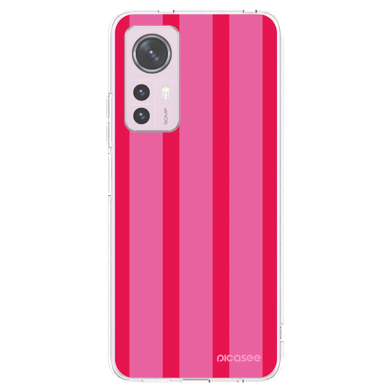 Picasee silikonowe przeźroczyste etui na Xiaomi 12 - Hot tropic