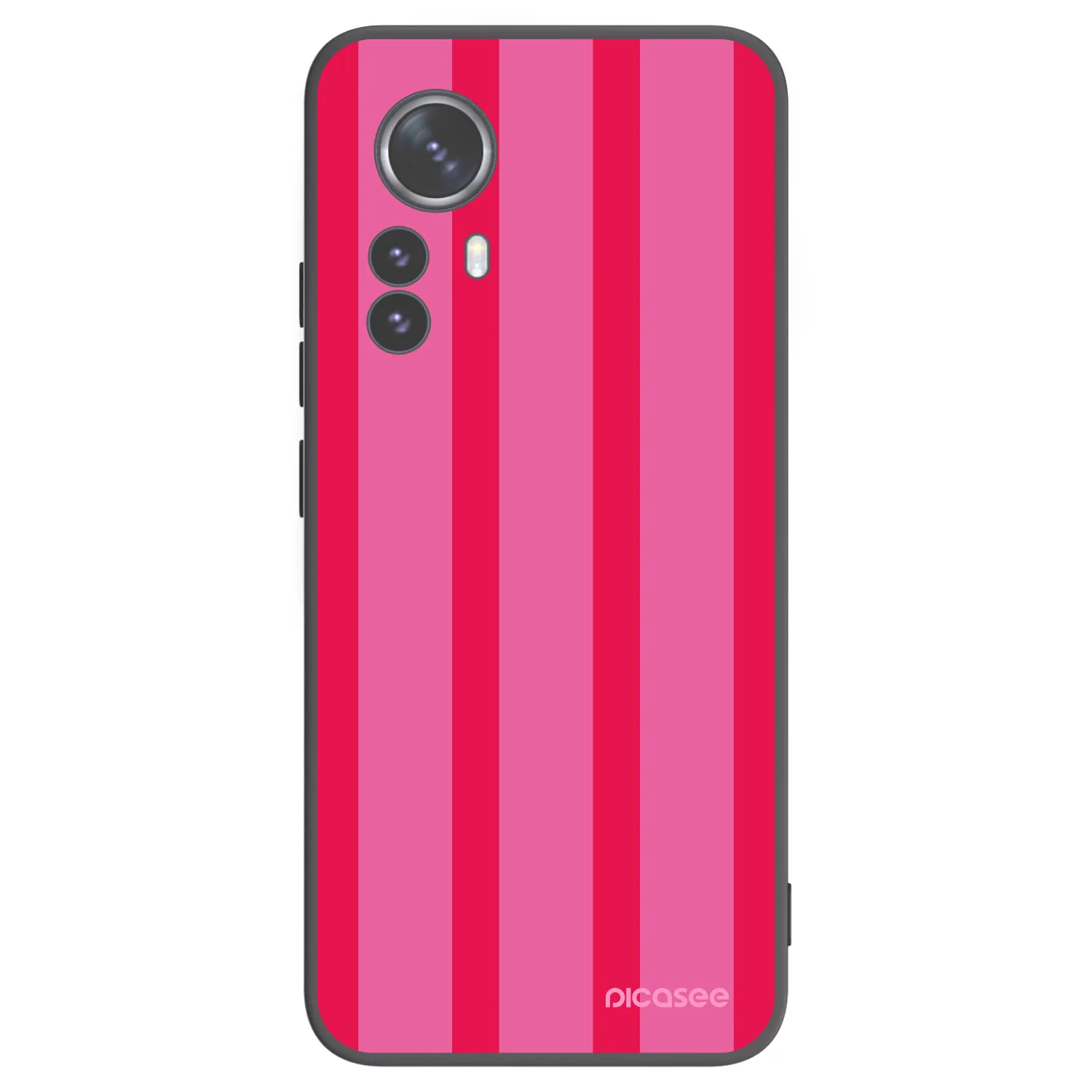 Picasee silikonowe czarne etui na Xiaomi 12 Pro - Hot tropic