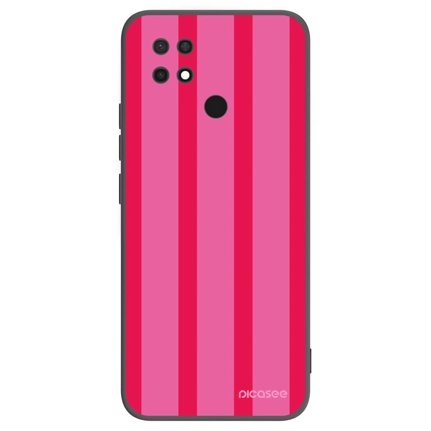 Picasee silikonowe czarne etui na Xiaomi Redmi 10C - Hot tropic