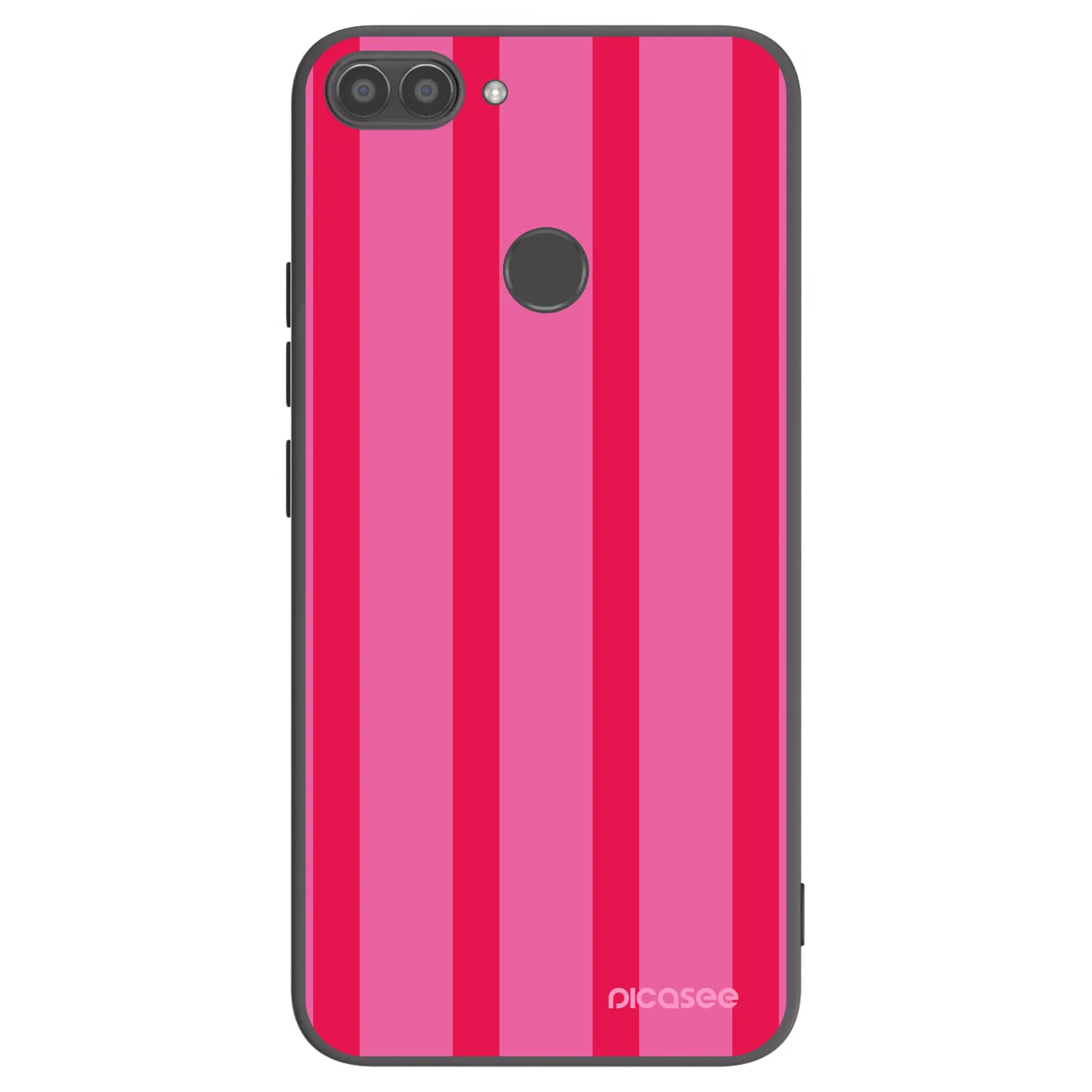 Picasee silikonowe czarne etui na Huawei P Smart - Hot tropic