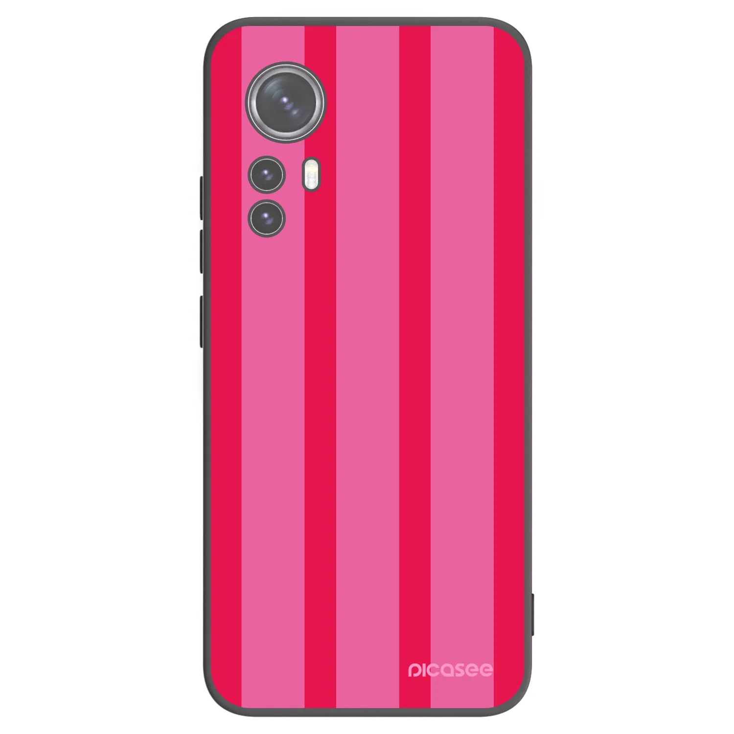 Picasee silikonowe czarne etui na Xiaomi 12X - Hot tropic