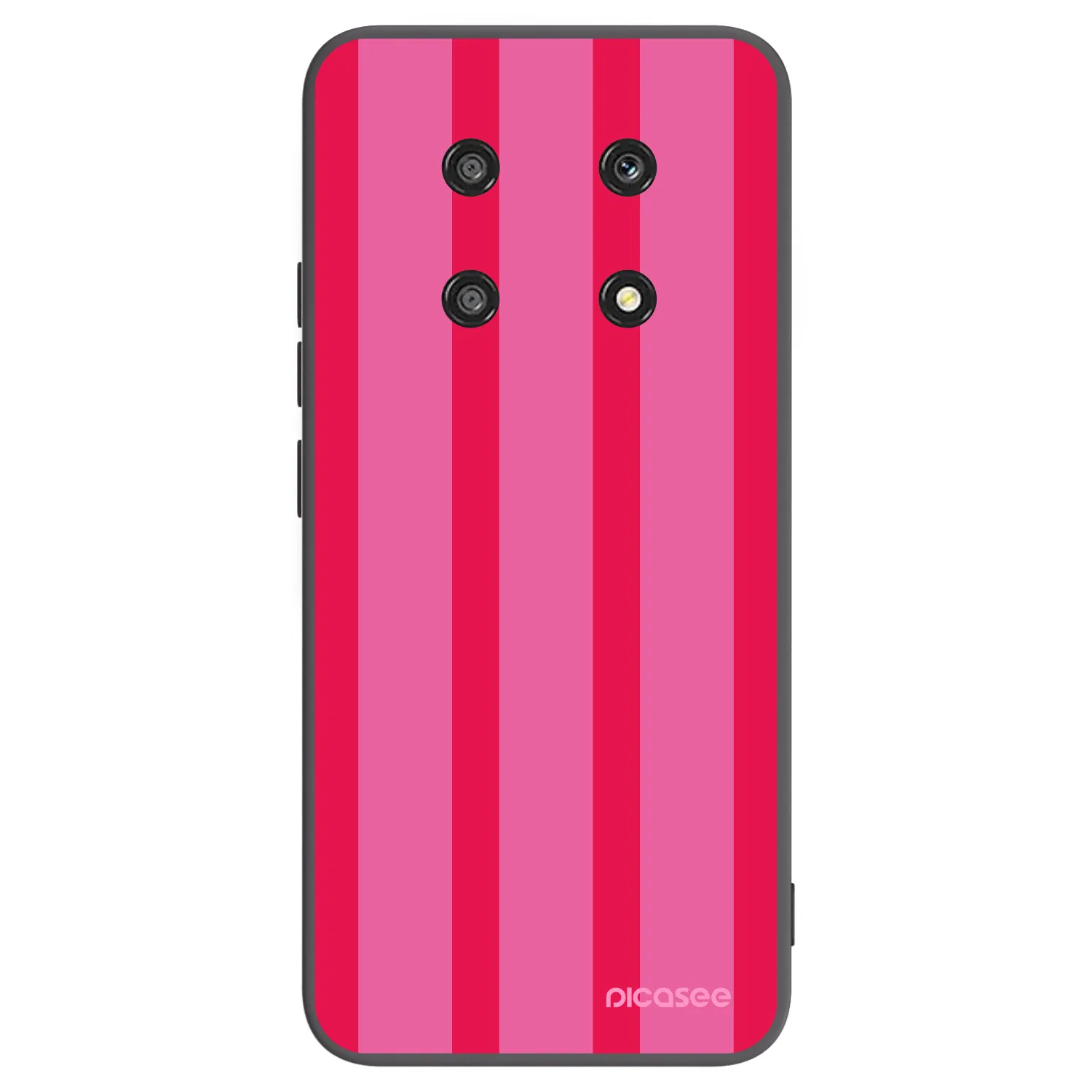 Picasee silikonowe czarne etui na Honor Magic4 Lite 5G - Hot tropic
