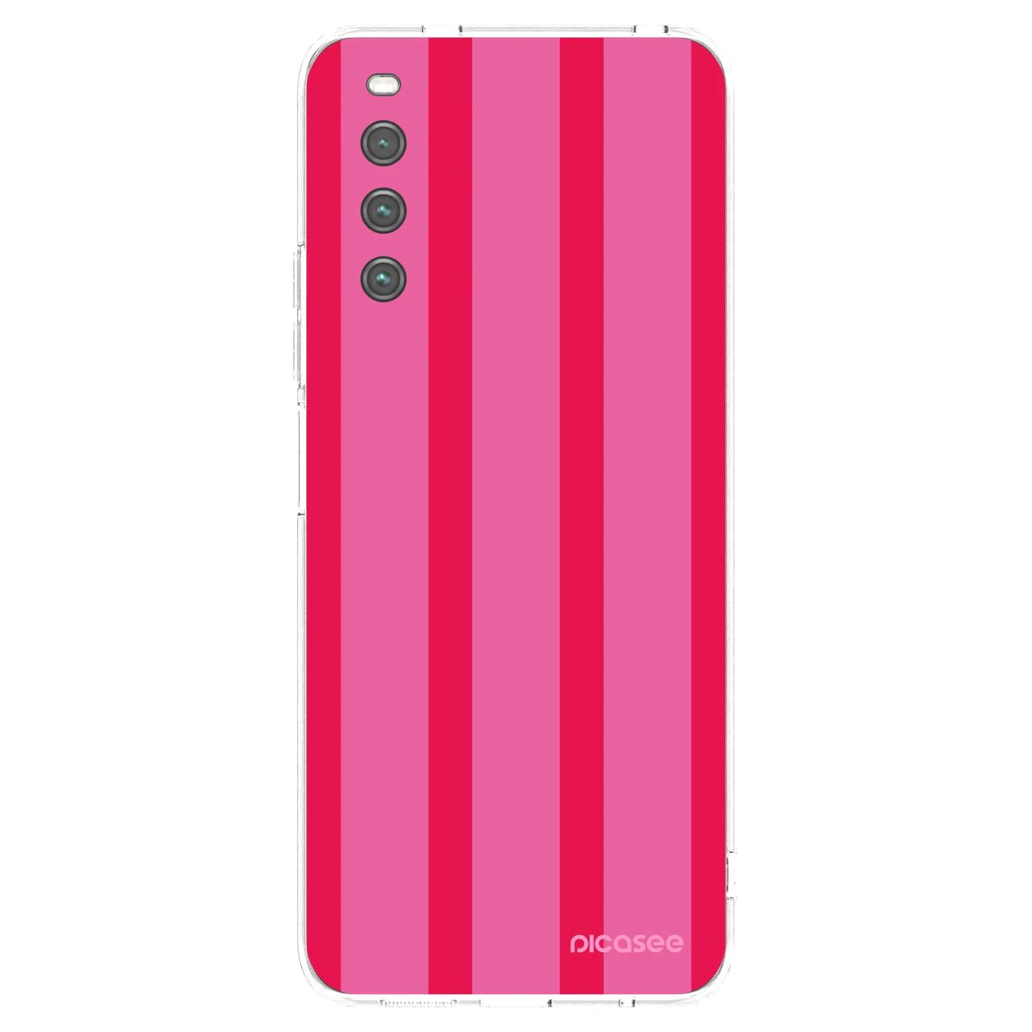 Picasee silikonowe przeźroczyste etui na Sony Xperia 10 IV 5G - Hot tropic