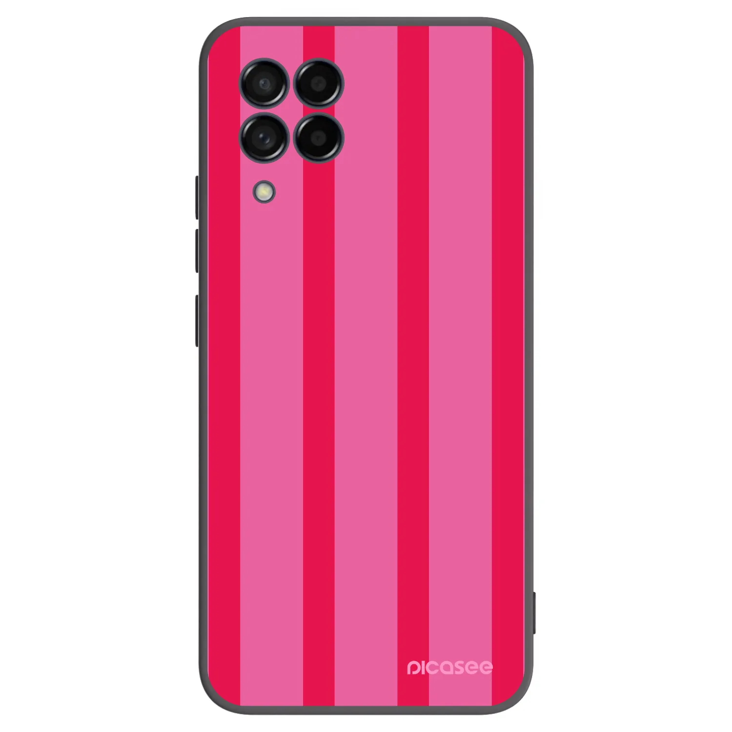 Picasee silikonowe czarne etui na Samsung Galaxy M53 5G - Hot tropic