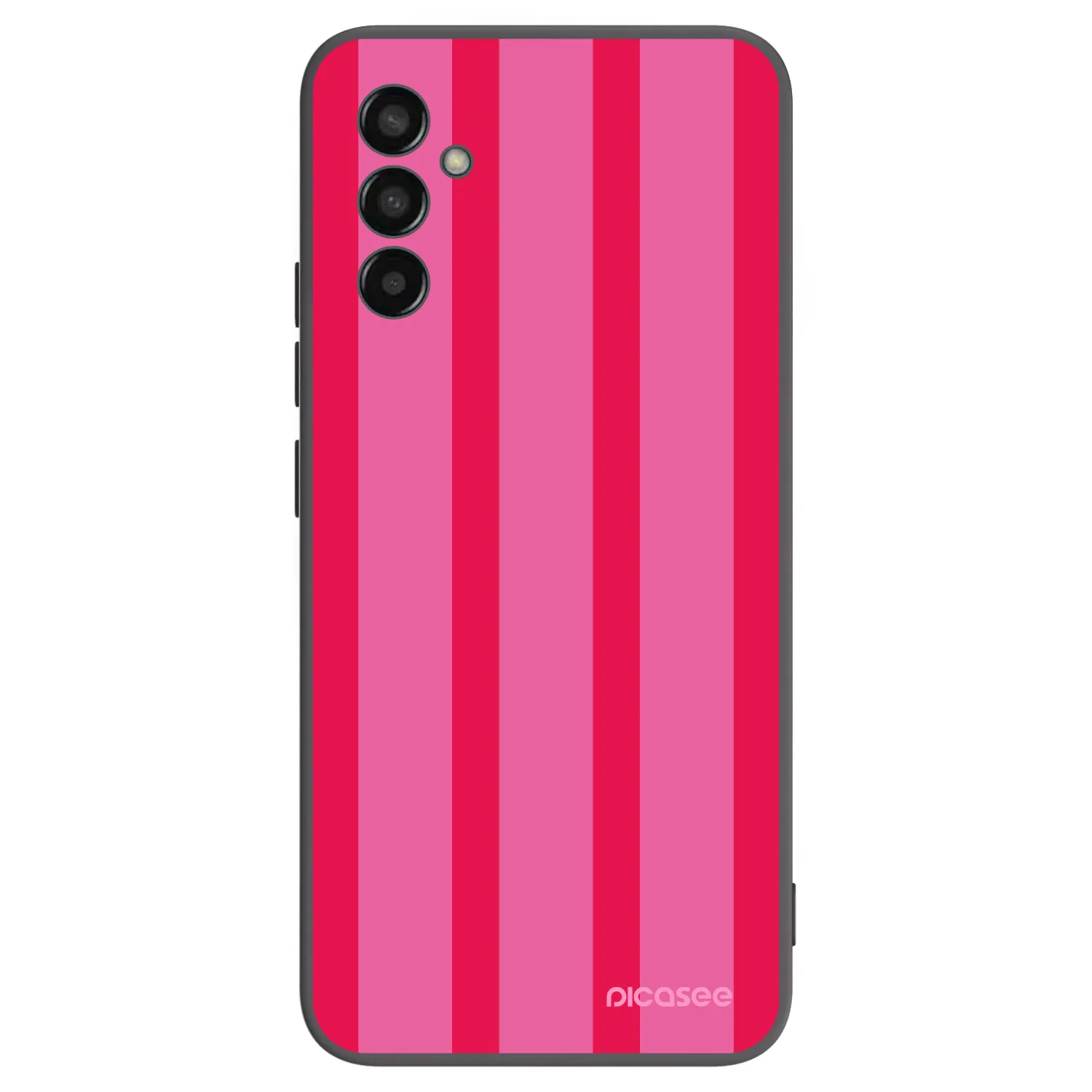 Picasee silikonowe czarne etui na Samsung Galaxy M13 M135F - Hot tropic