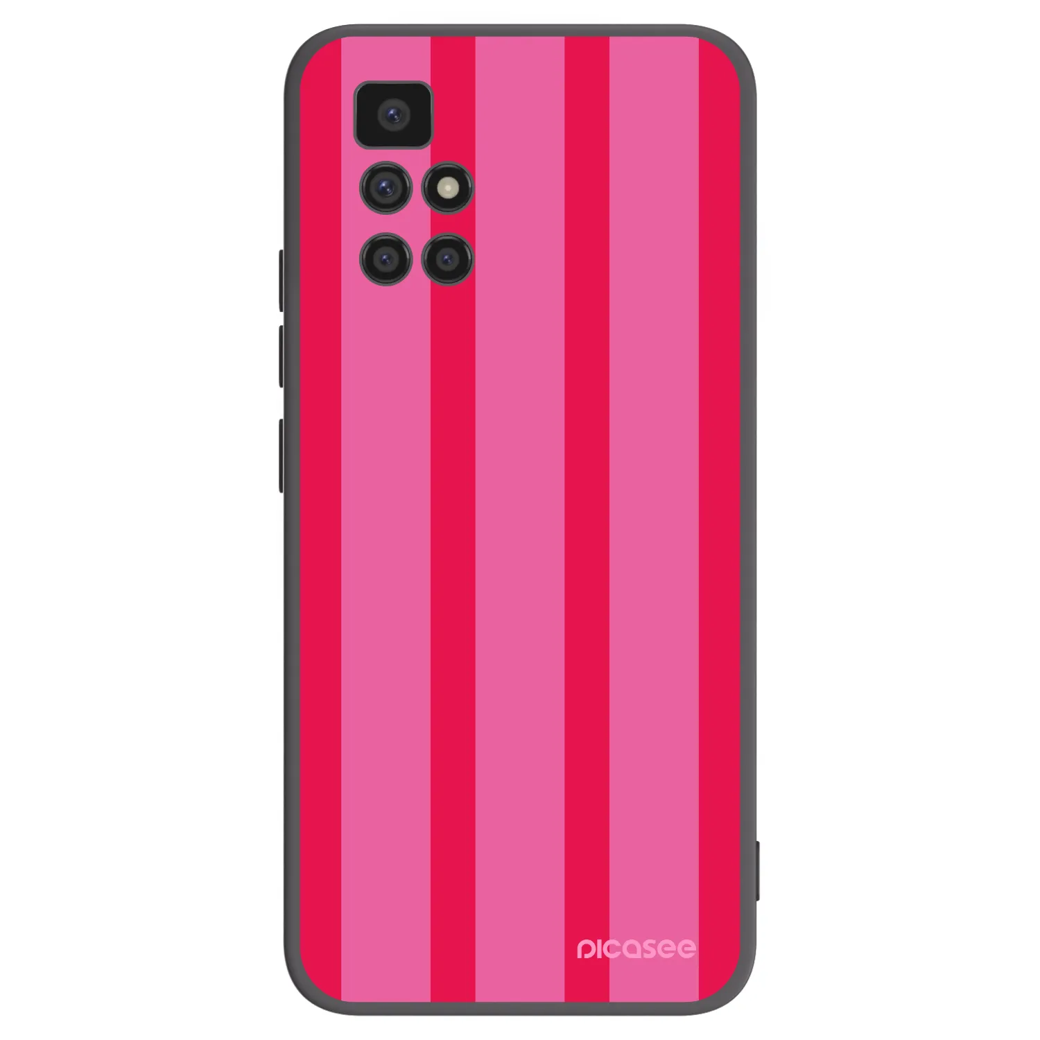 Picasee silikonowe czarne etui na Xiaomi Redmi 10 (2022) - Hot tropic