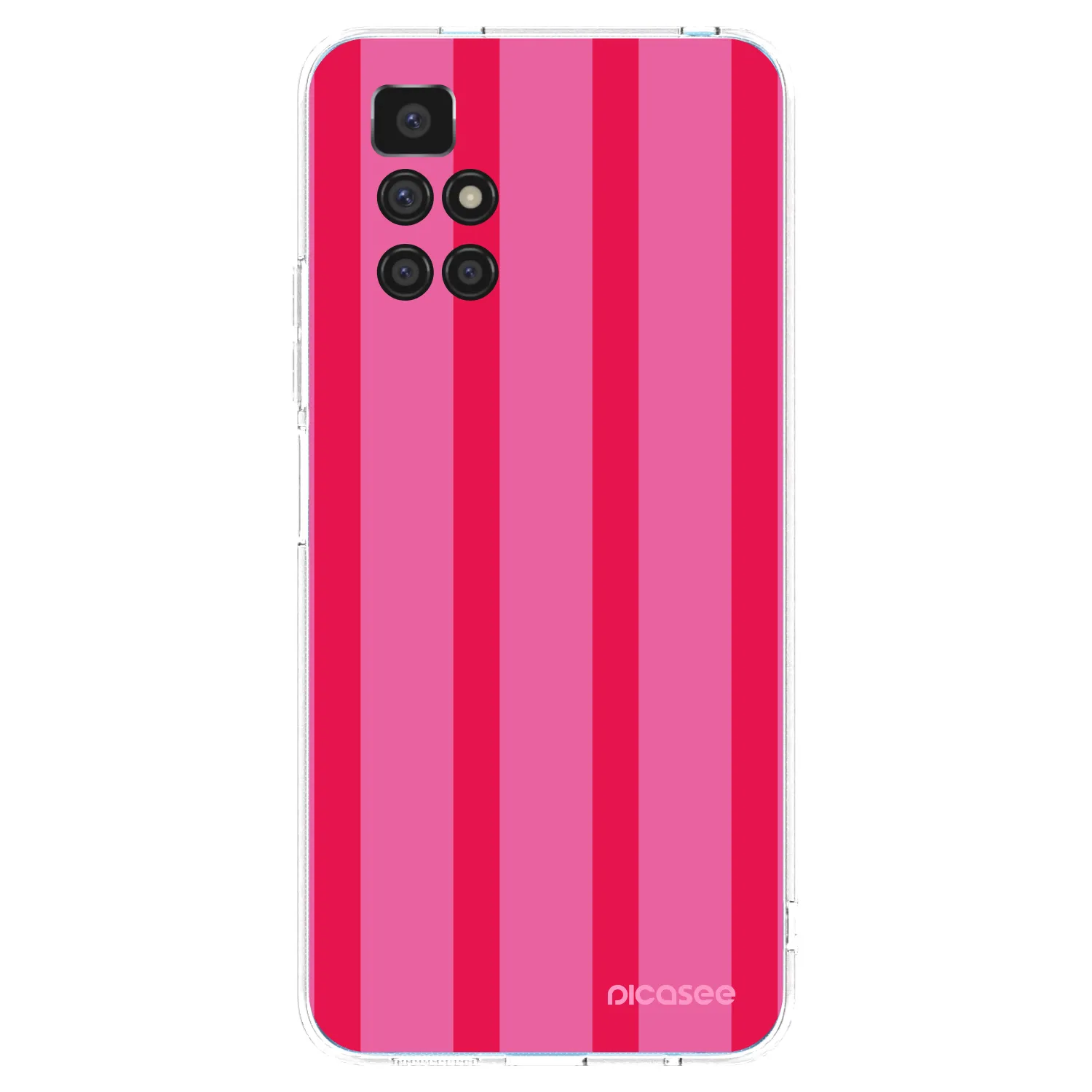 Picasee silikonowe przeźroczyste etui na Xiaomi Redmi 10 (2022) - Hot tropic