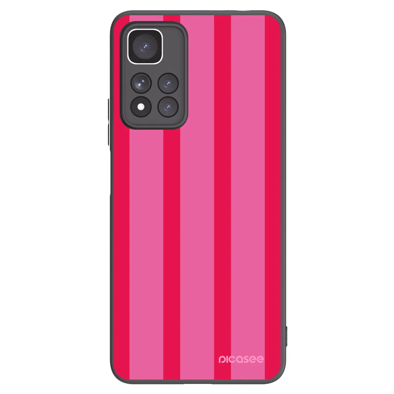 Picasee silikonowe czarne etui na Xiaomi Redmi Note 11 Pro+ 5G - Hot tropic