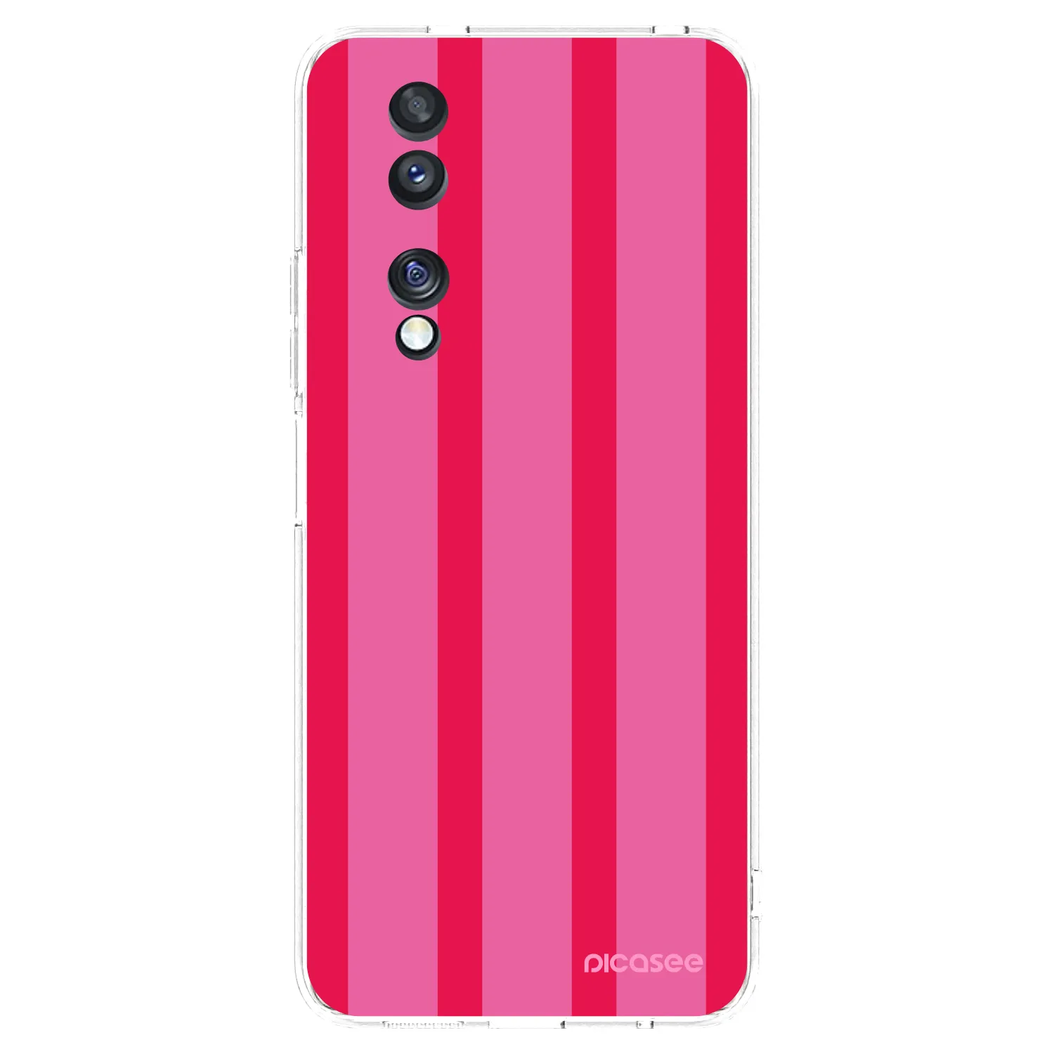 Picasee silikonowe przeźroczyste etui na Honor 70 - Hot tropic