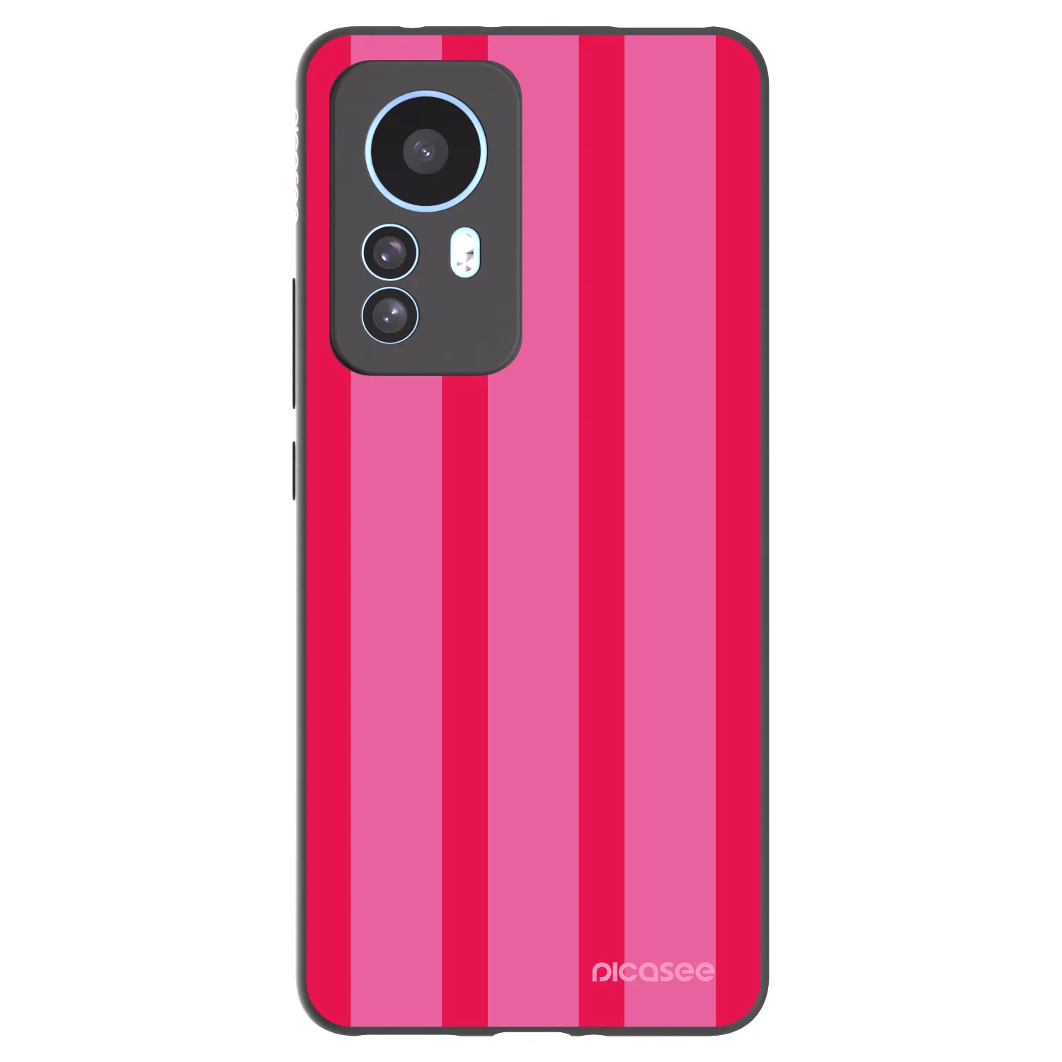 Picasee silikonowe czarne etui na Xiaomi 12T Pro - Hot tropic