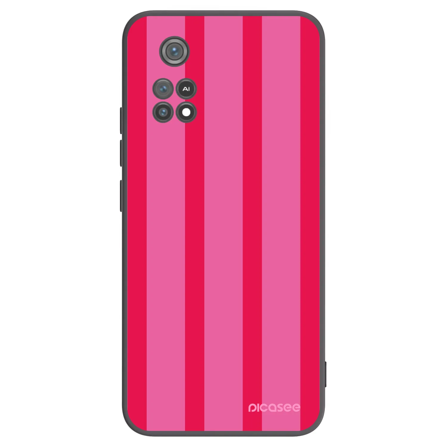 Picasee silikonowe czarne etui na Xiaomi Poco M4 Pro - Hot tropic