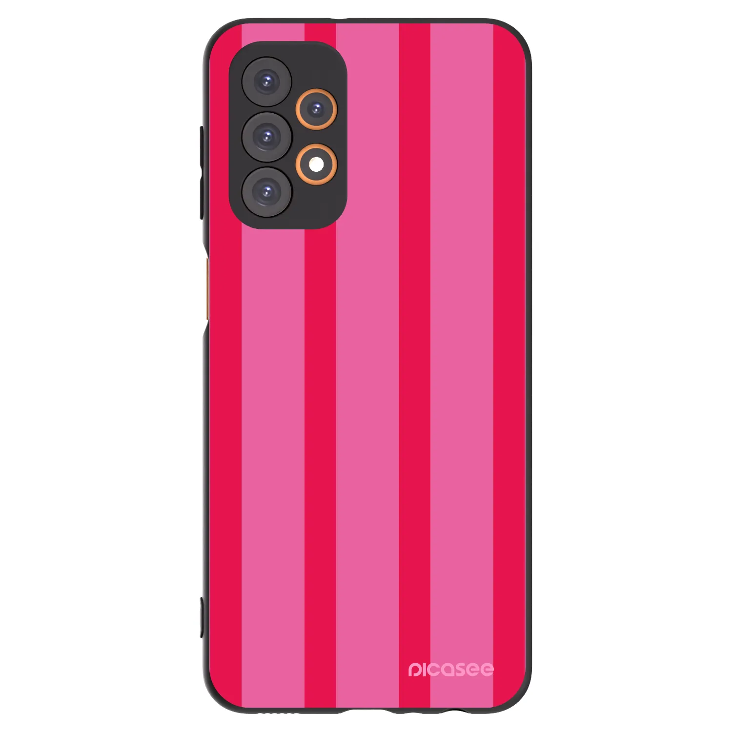 Picasee silikonowe czarne etui na Samsung Galaxy A23 A236B 5G - Hot tropic