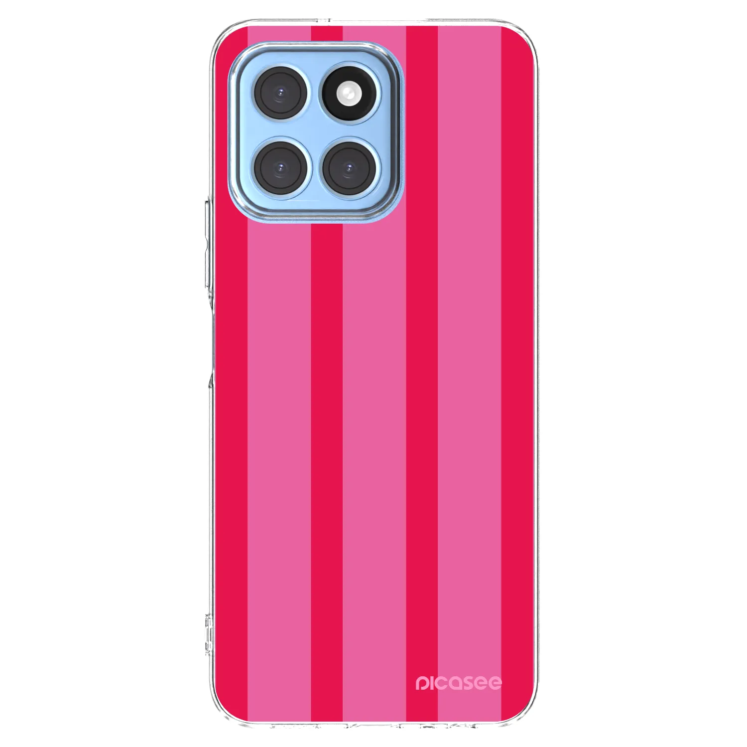 Picasee silikonowe przeźroczyste etui na Honor X6 - Hot tropic