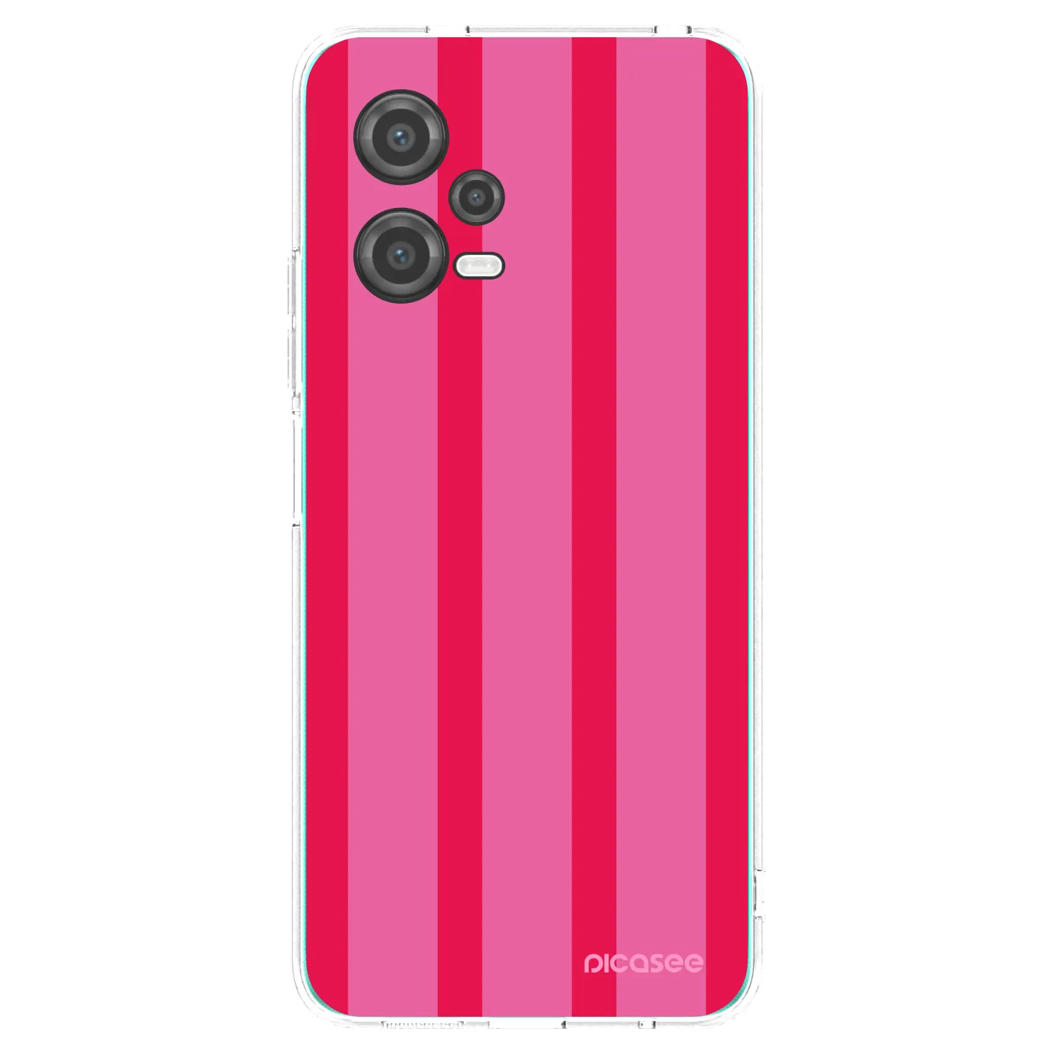 Picasee silikonowe przeźroczyste etui na Xiaomi Poco X5 - Hot tropic