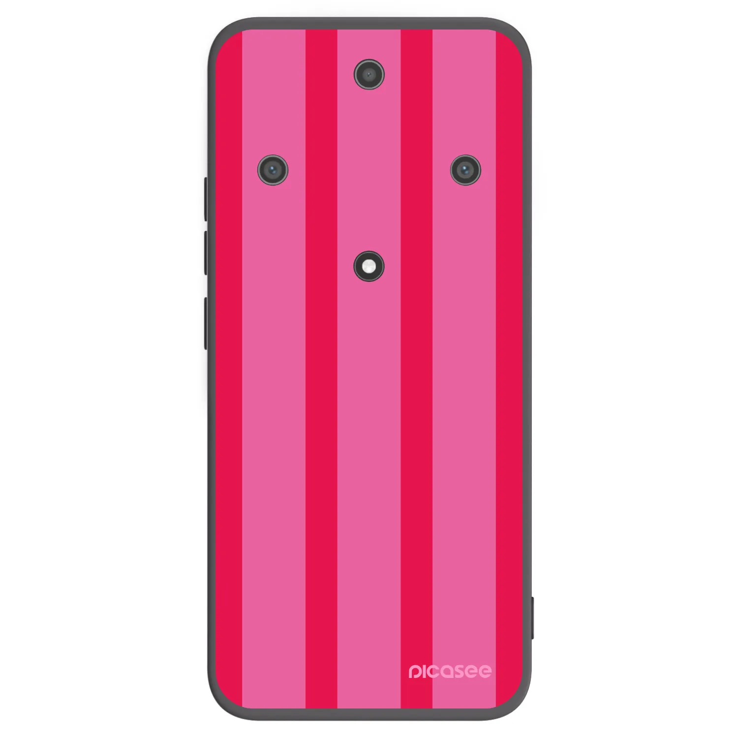 Picasee silikonowe czarne etui na Honor Magic5 Lite 5G - Hot tropic