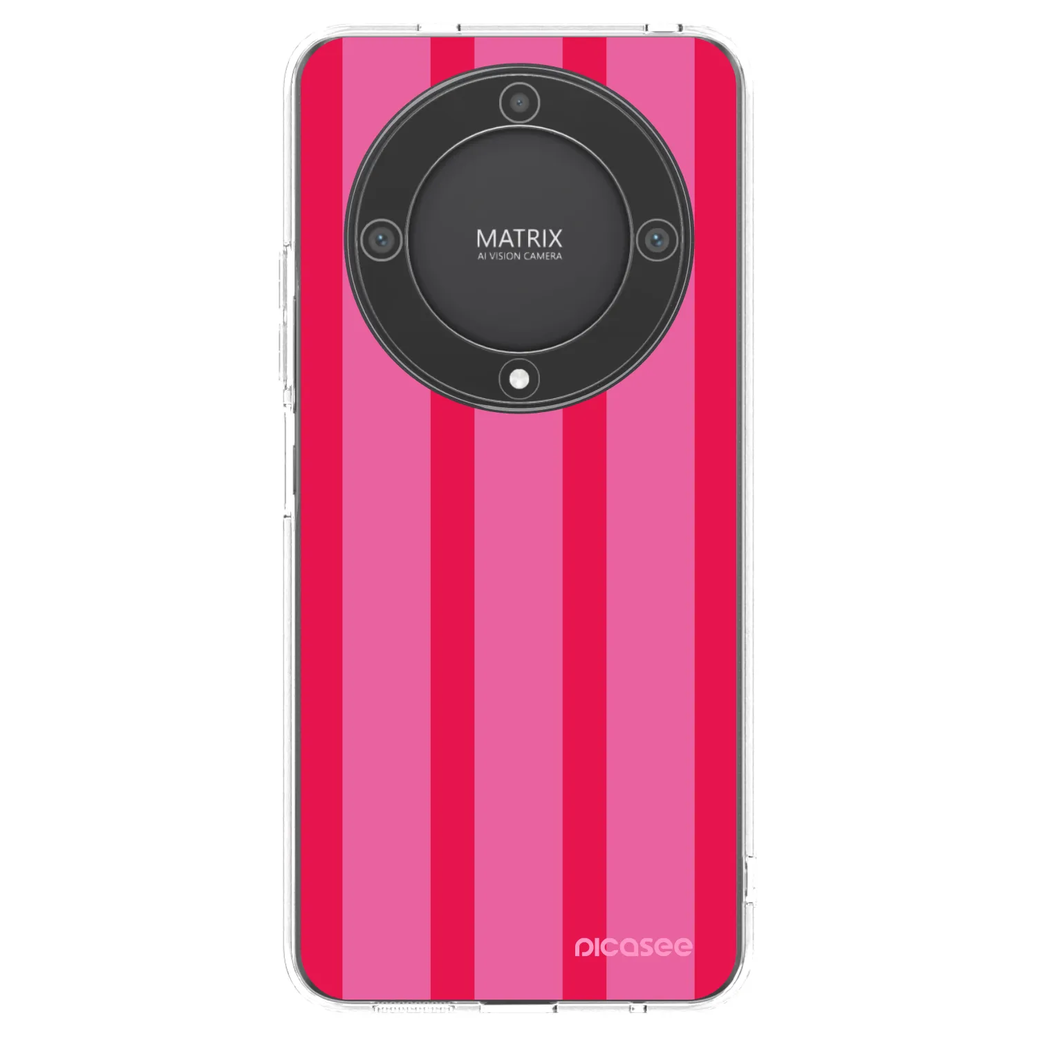 Picasee silikonowe przeźroczyste etui na Honor Magic5 Lite 5G - Hot tropic