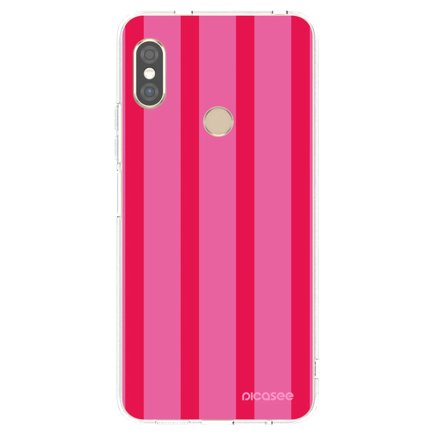 Picasee silikonowe przeźroczyste etui na Xiaomi Redmi Note 5 Global - Hot tropic