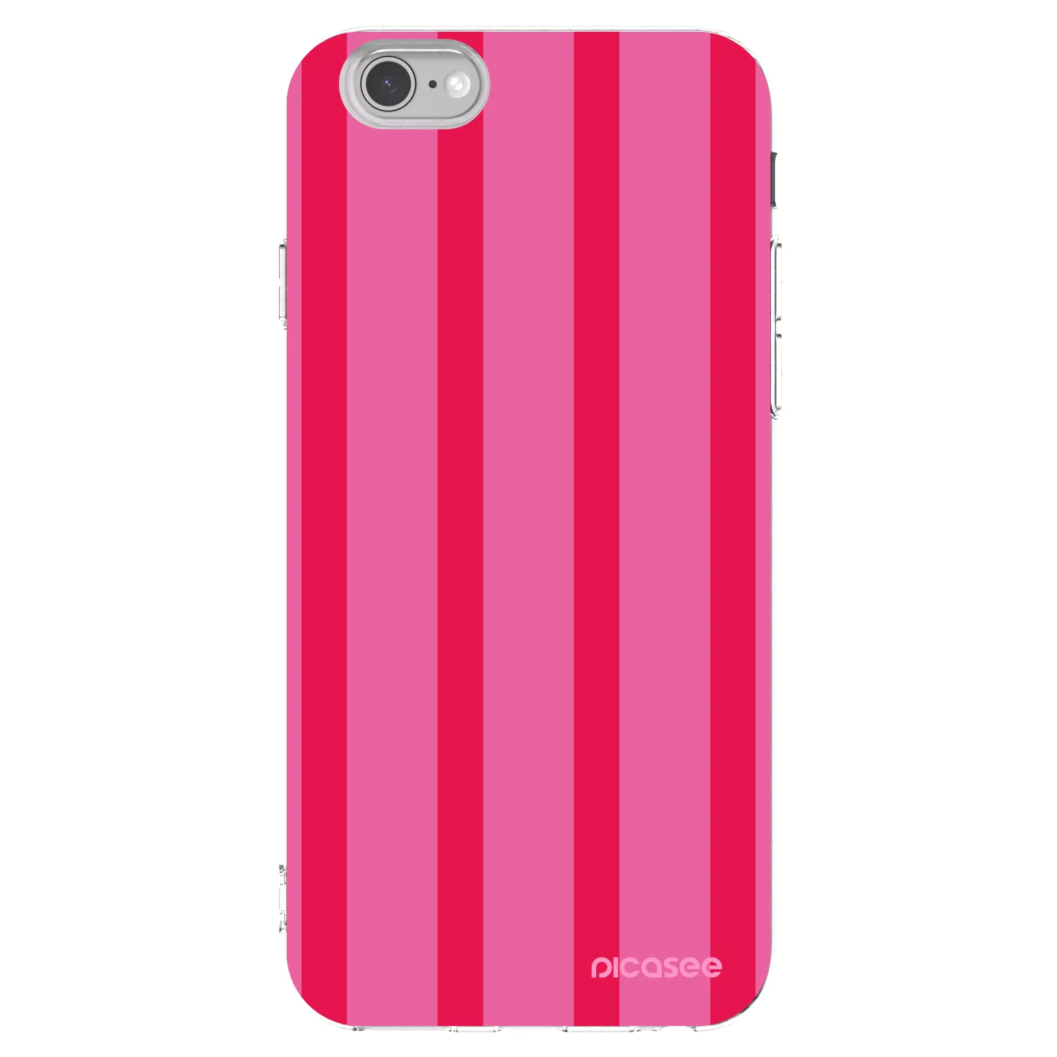 Picasee silikonowe przeźroczyste etui na Apple iPhone 6/6S - Hot tropic