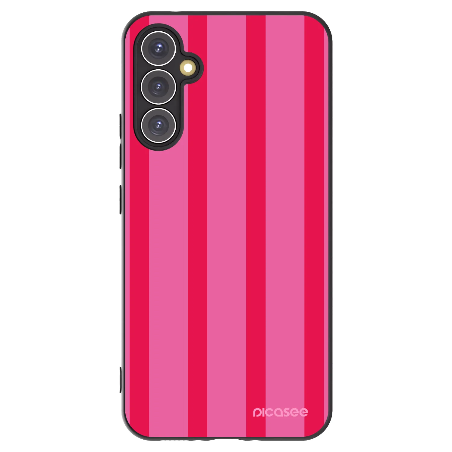 Picasee silikonowe czarne etui na Samsung Galaxy A34 5G A346B - Hot tropic