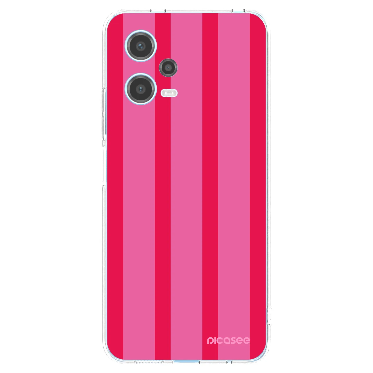 Picasee silikonowe przeźroczyste etui na Xiaomi Redmi Note 12 5G - Hot tropic