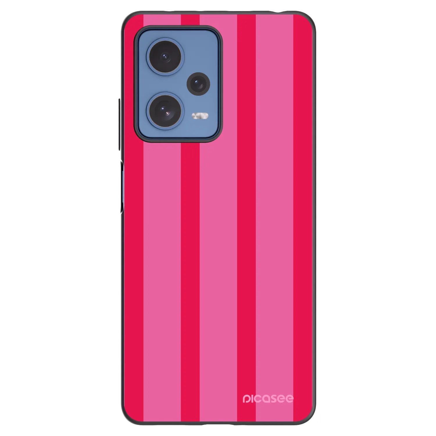 Picasee silikonowe czarne etui na Xiaomi Redmi Note 12 Pro 5G - Hot tropic