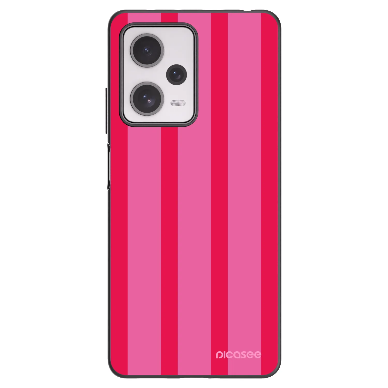 Picasee silikonowe czarne etui na Xiaomi Redmi Note 12 Pro+ 5G - Hot tropic