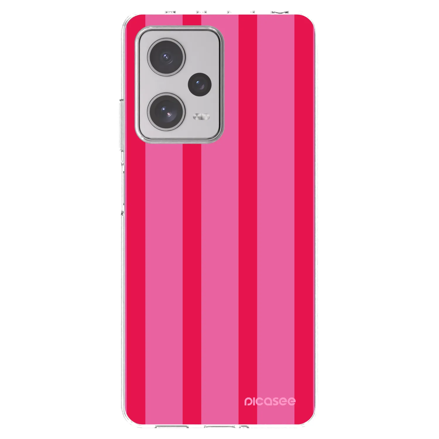 Picasee silikonowe przeźroczyste etui na Xiaomi Redmi Note 12 Pro+ 5G - Hot tropic