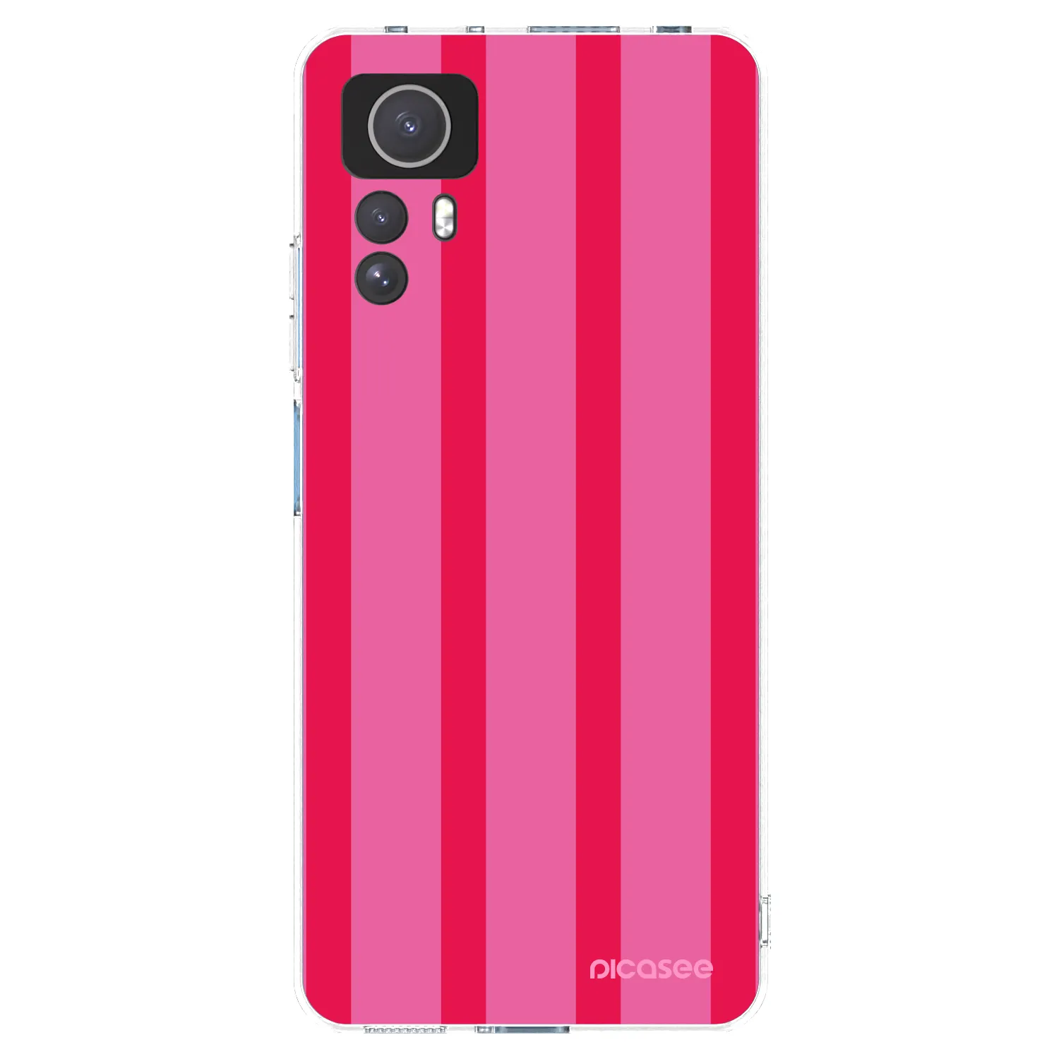 Picasee silikonowe przeźroczyste etui na Xiaomi Redmi Note 12S - Hot tropic
