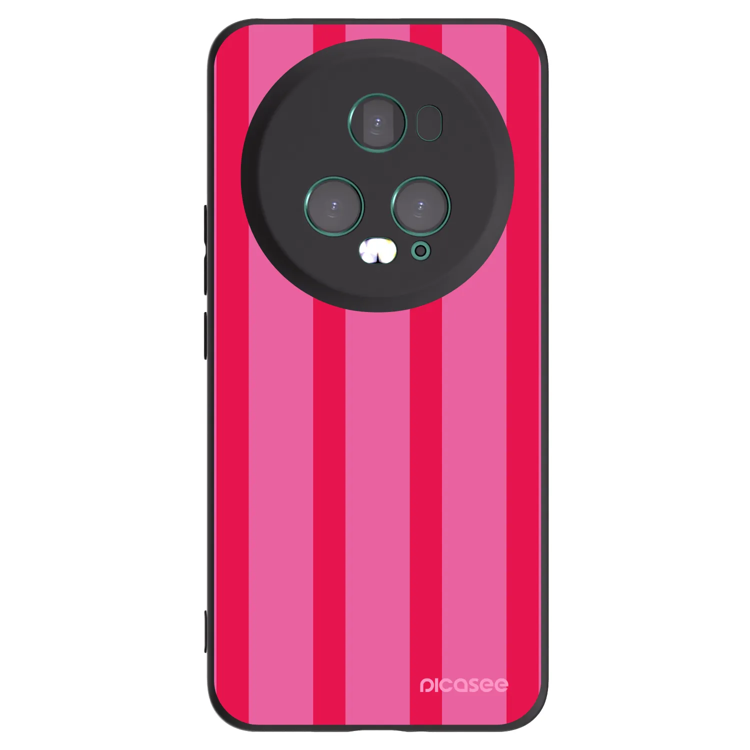 Picasee silikonowe czarne etui na Honor Magic5 Pro - Hot tropic