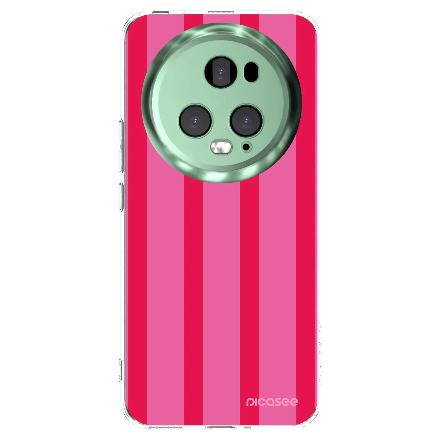 Picasee silikonowe przeźroczyste etui na Honor Magic5 Pro - Hot tropic