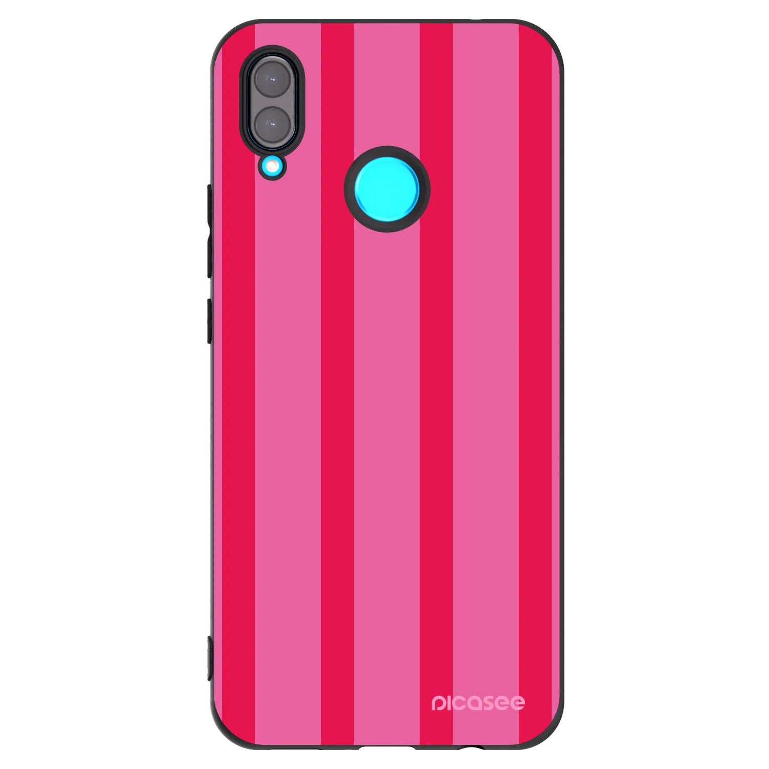 Picasee silikonowe czarne etui na Huawei Nova 3i - Hot tropic