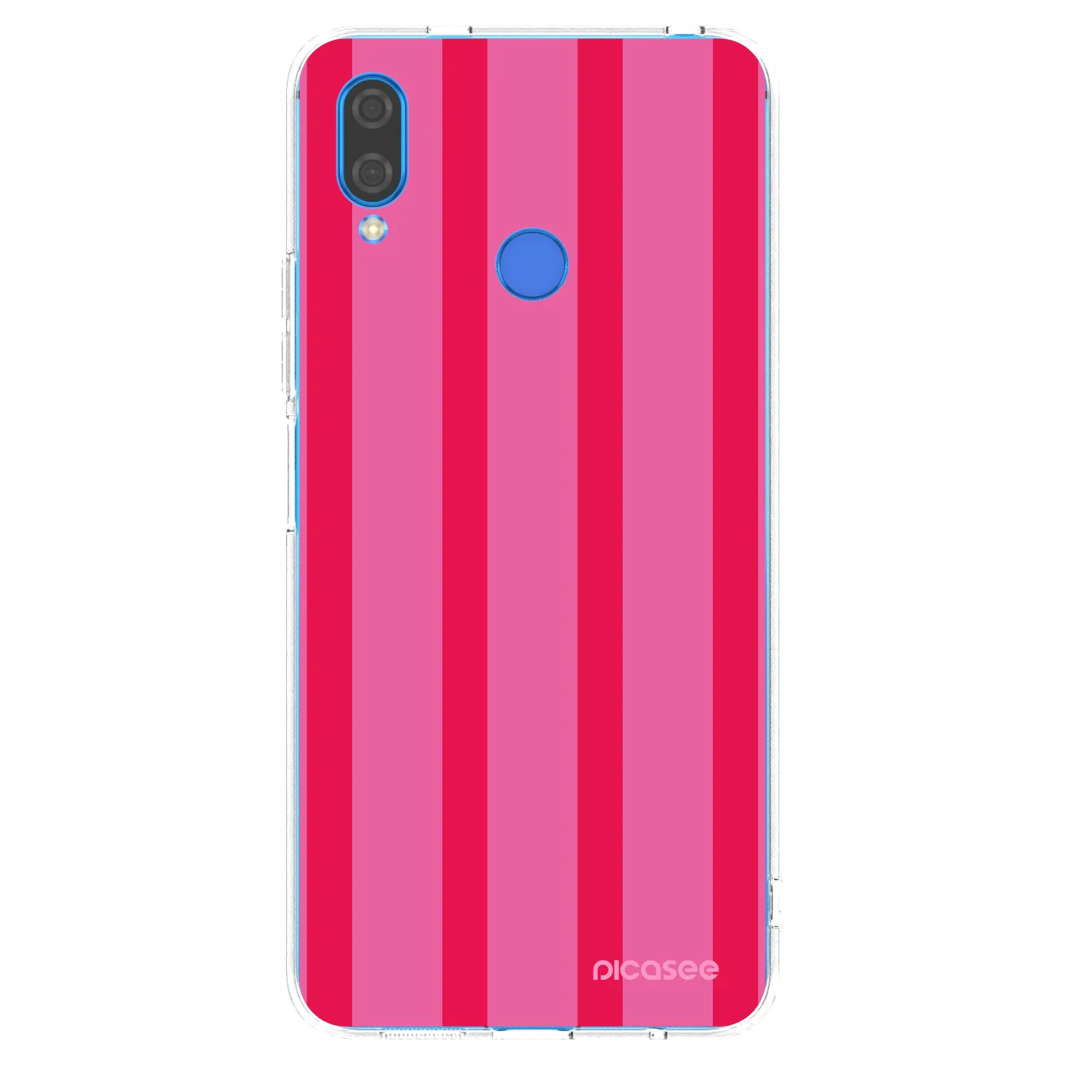 Picasee silikonowe przeźroczyste etui na Huawei Nova 3i - Hot tropic