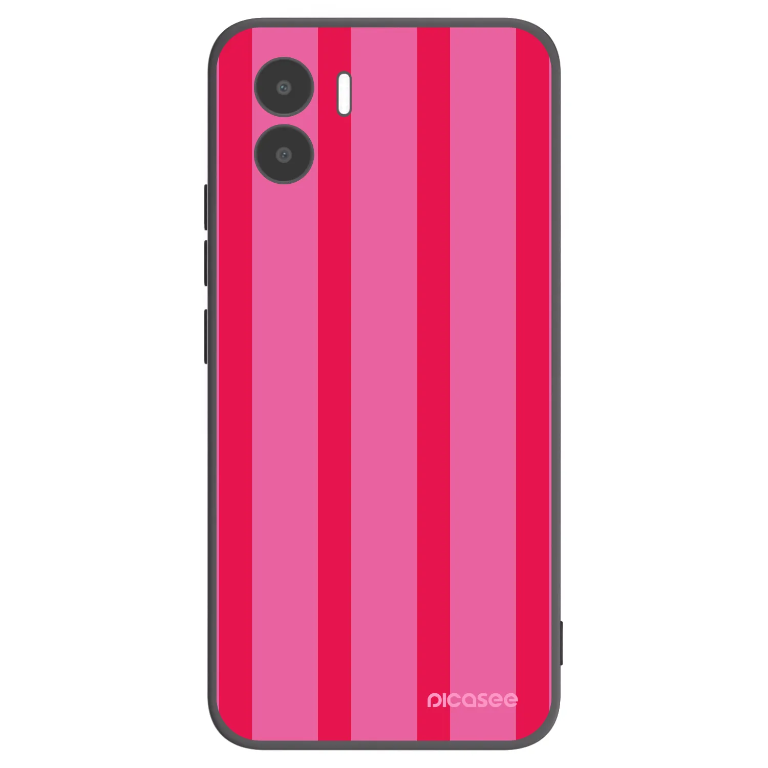 Picasee silikonowe czarne etui na Xiaomi Redmi A2 - Hot tropic