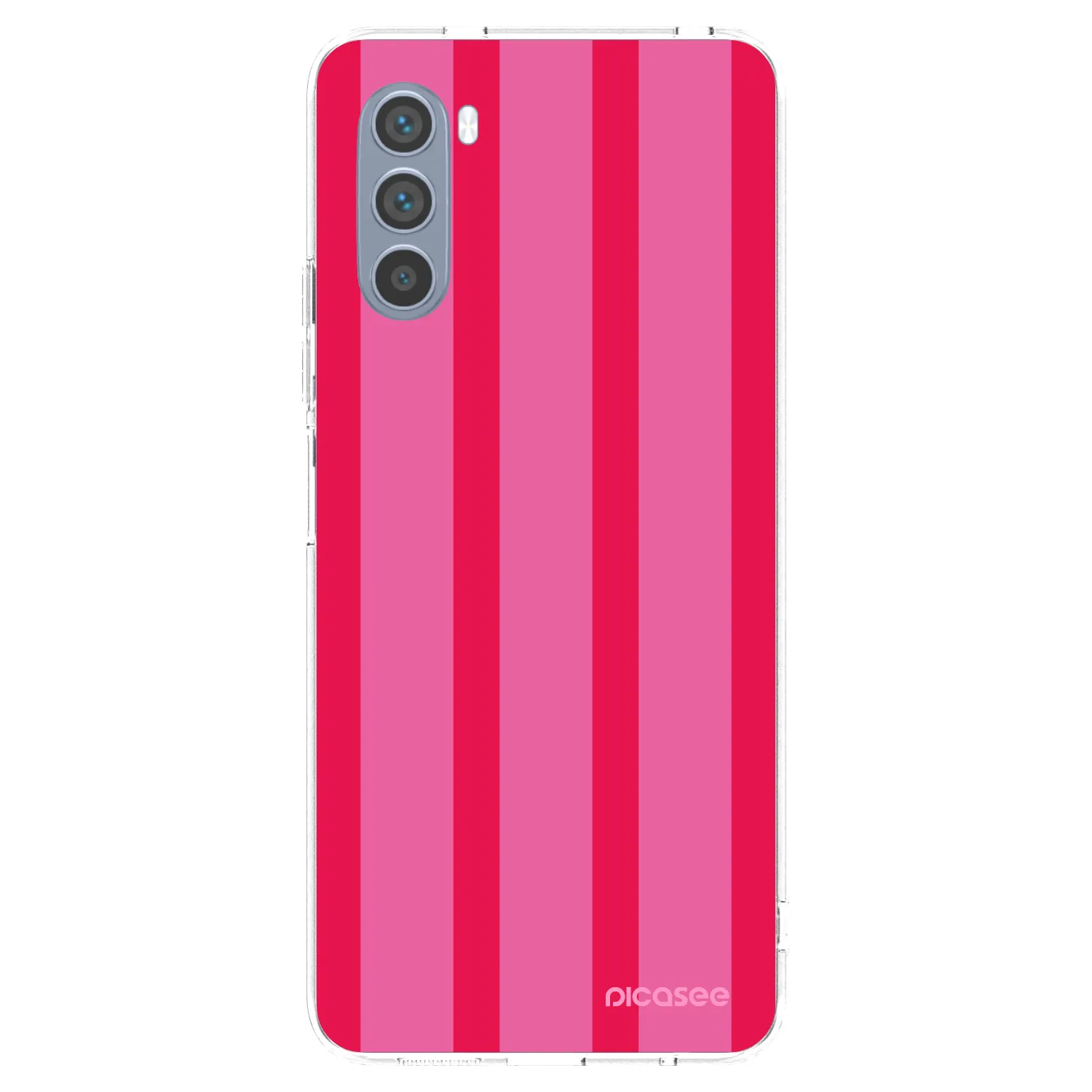 Picasee silikonowe przeźroczyste etui na Motorola Moto G62 - Hot tropic