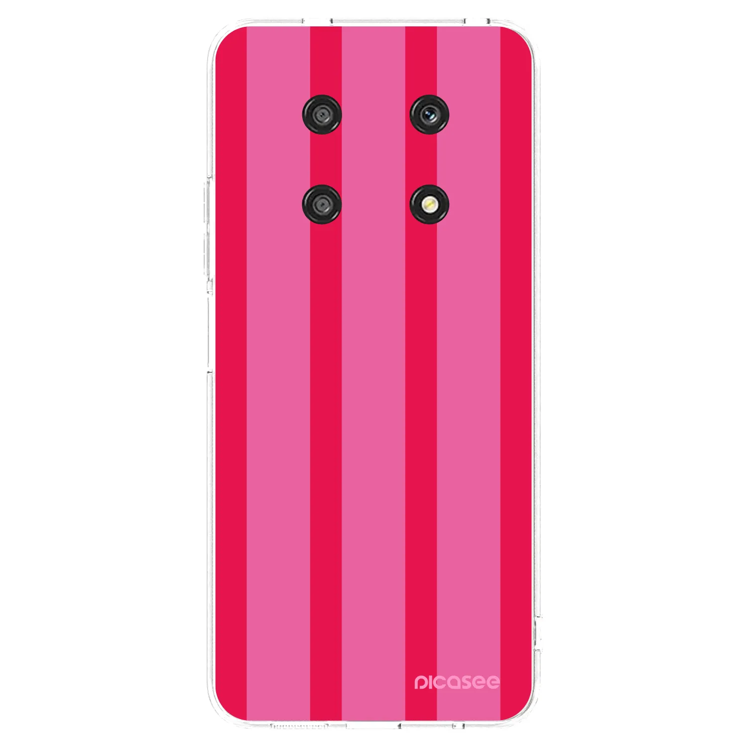 Picasee silikonowe przeźroczyste etui na Honor Magic4 Lite 5G - Hot tropic