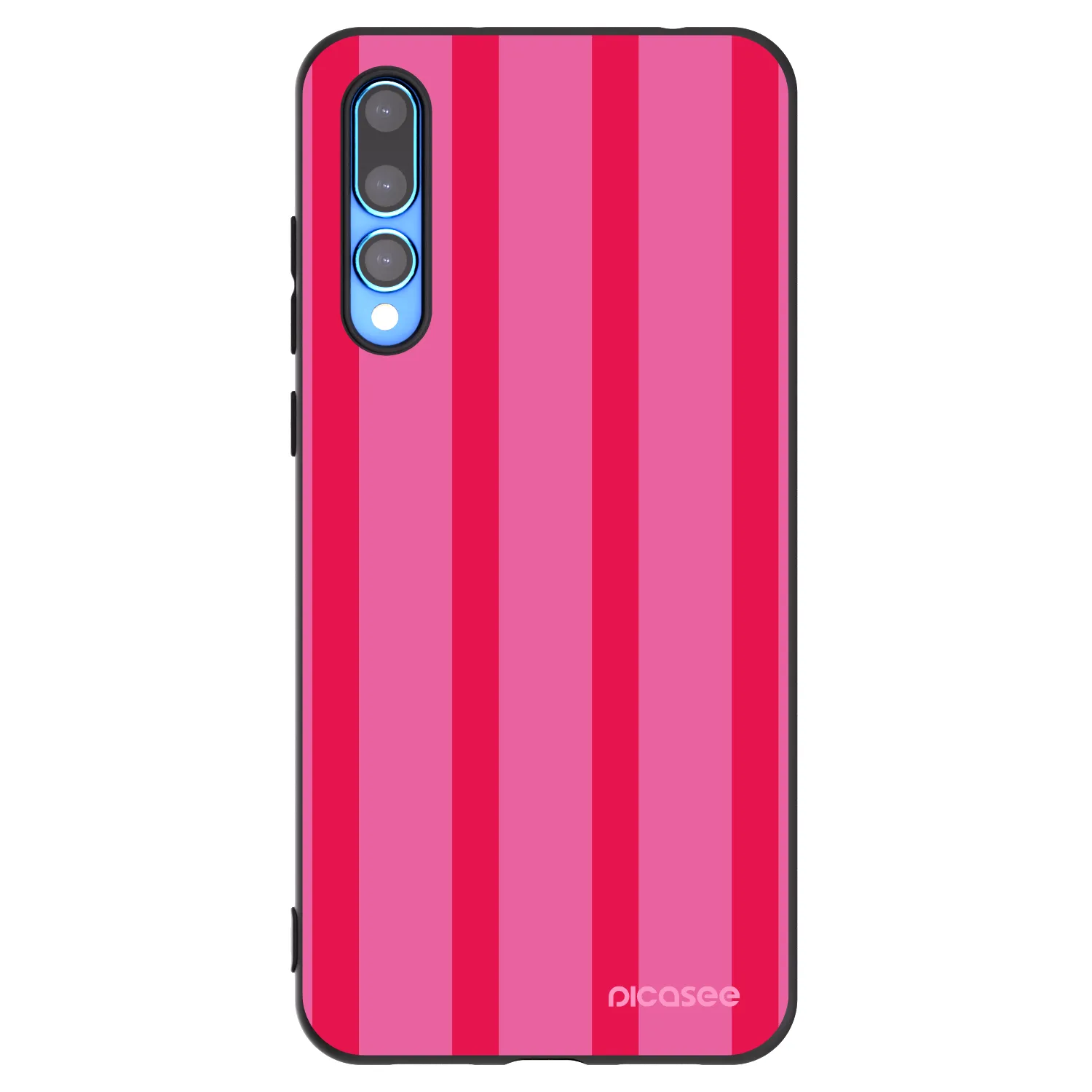 Picasee silikonowe czarne etui na Huawei P20 Pro - Hot tropic