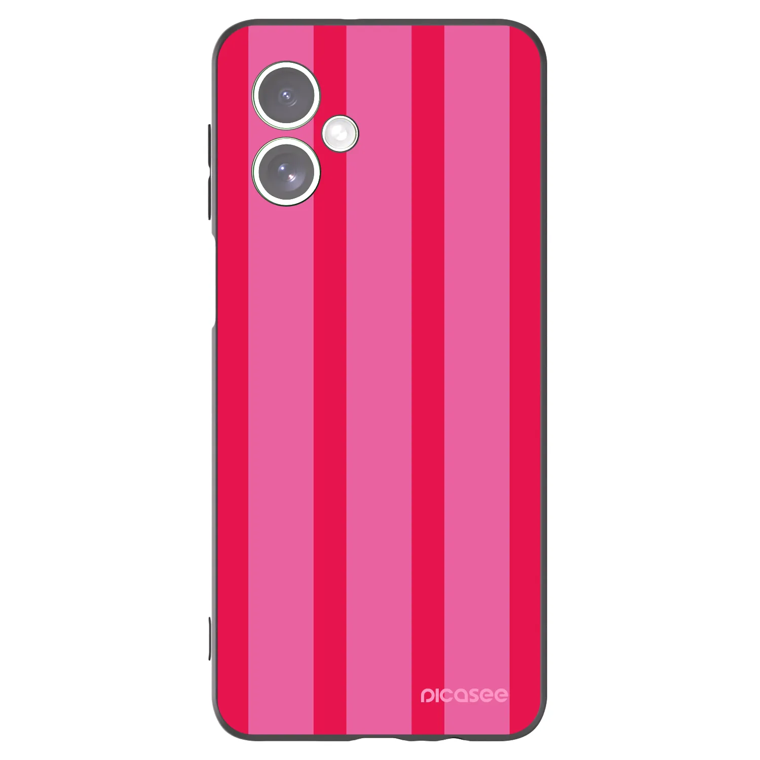 Picasee silikonowe czarne etui na Motorola Moto G54 5G - Hot tropic