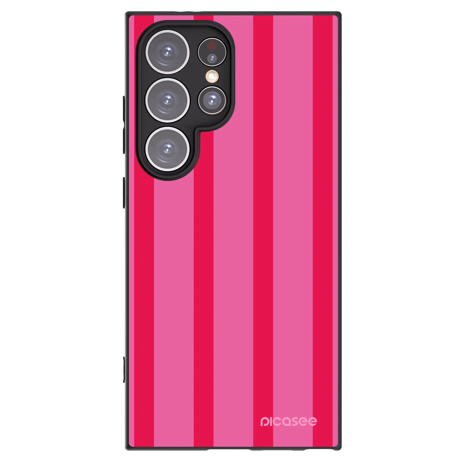Picasee silikonowe czarne etui na Samsung Galaxy S24 Ultra S928B 5G - Hot tropic